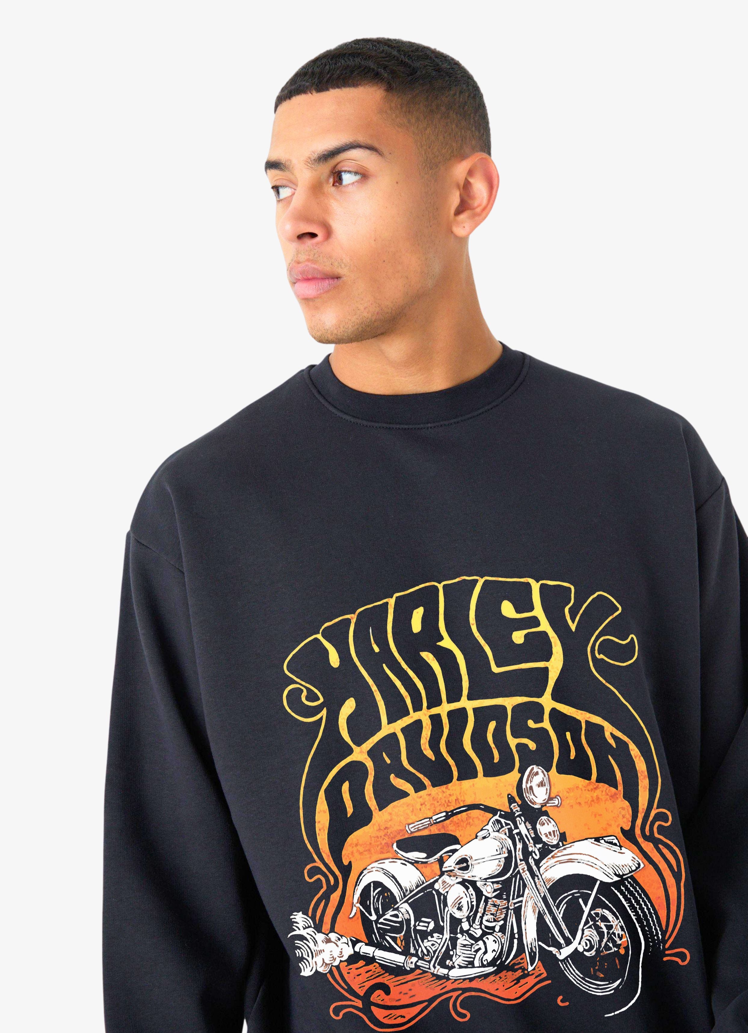 Harley Davidson Black Sweatshirt