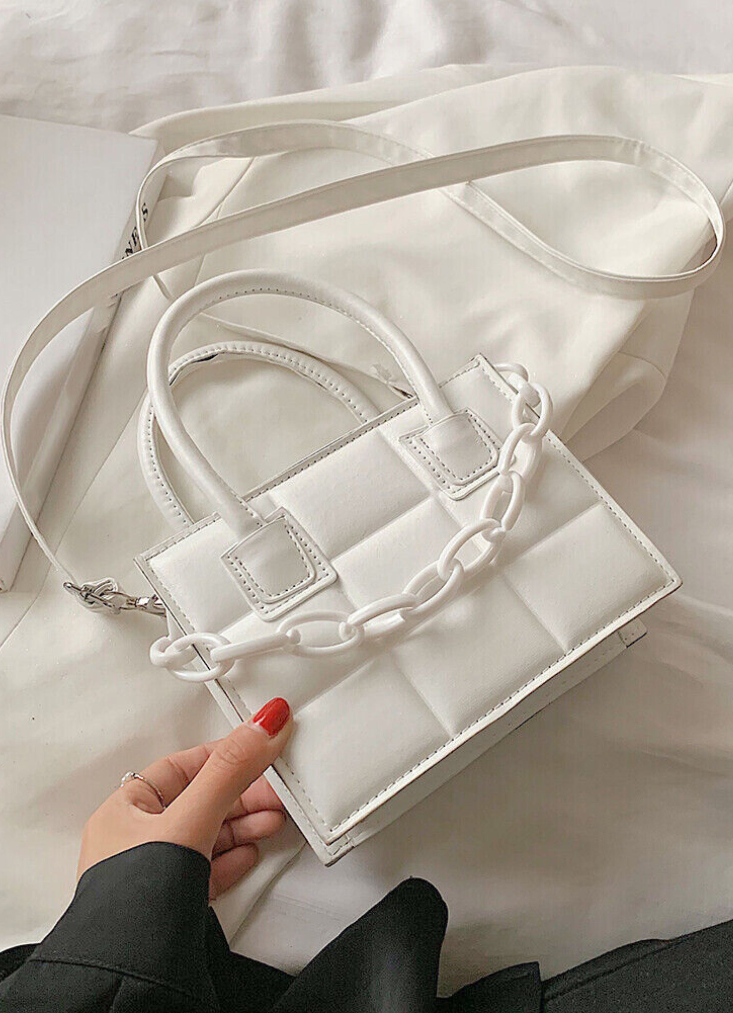 Versatile White Bag