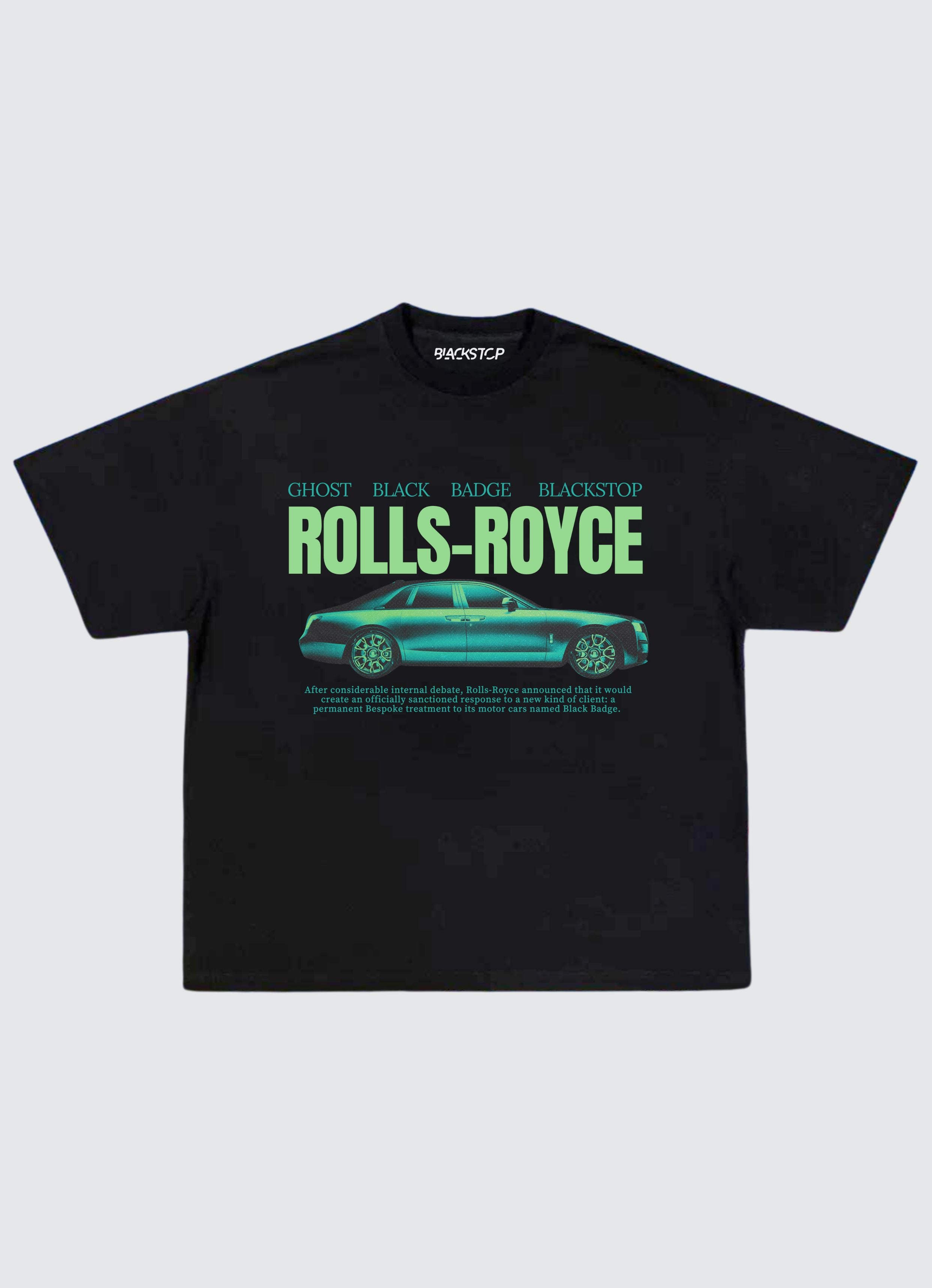 Rolls-Royce Ver 3 Black Oversized T-shirt