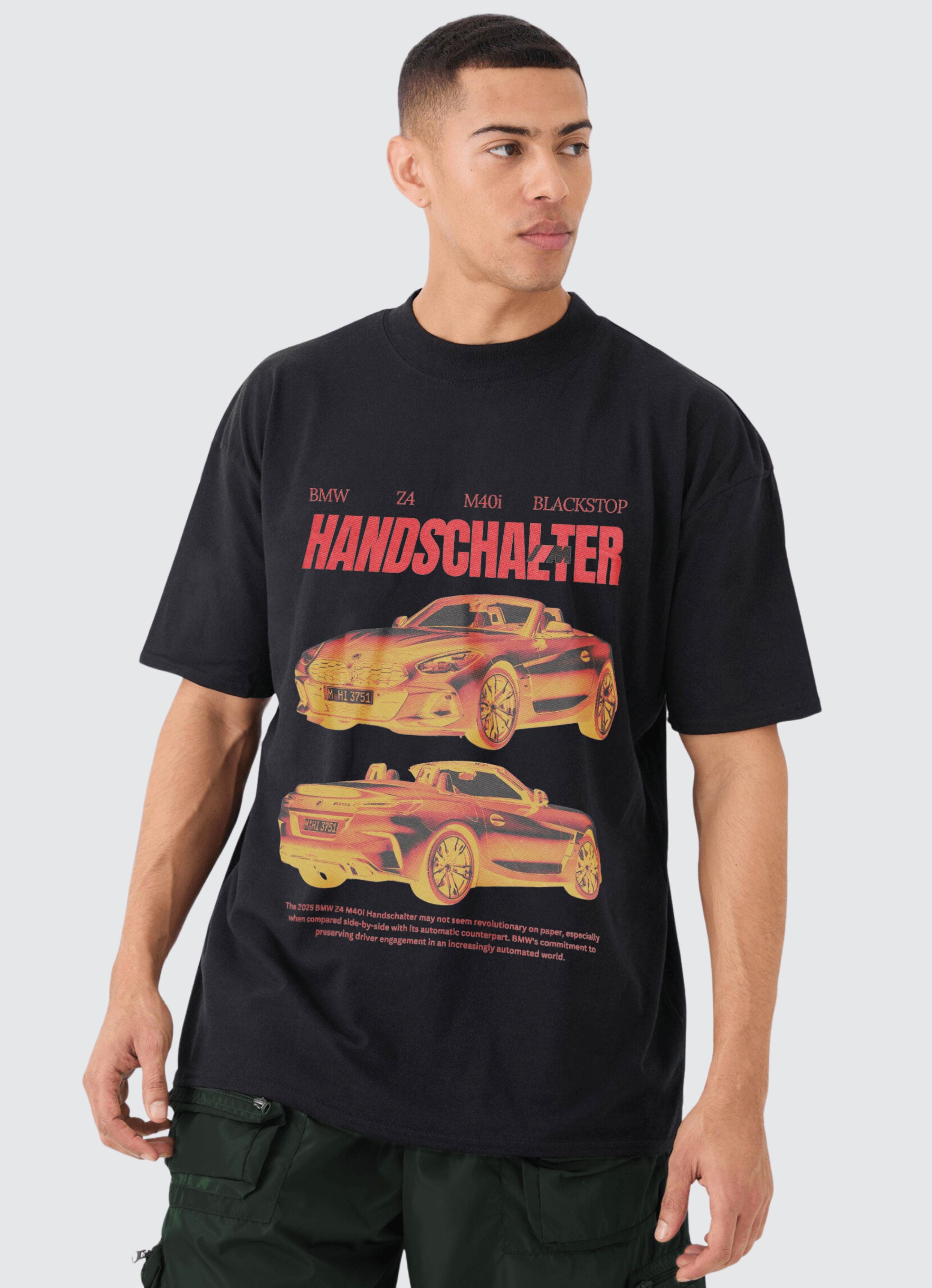 Bmw Handschalter V2 Oversized T-shirt