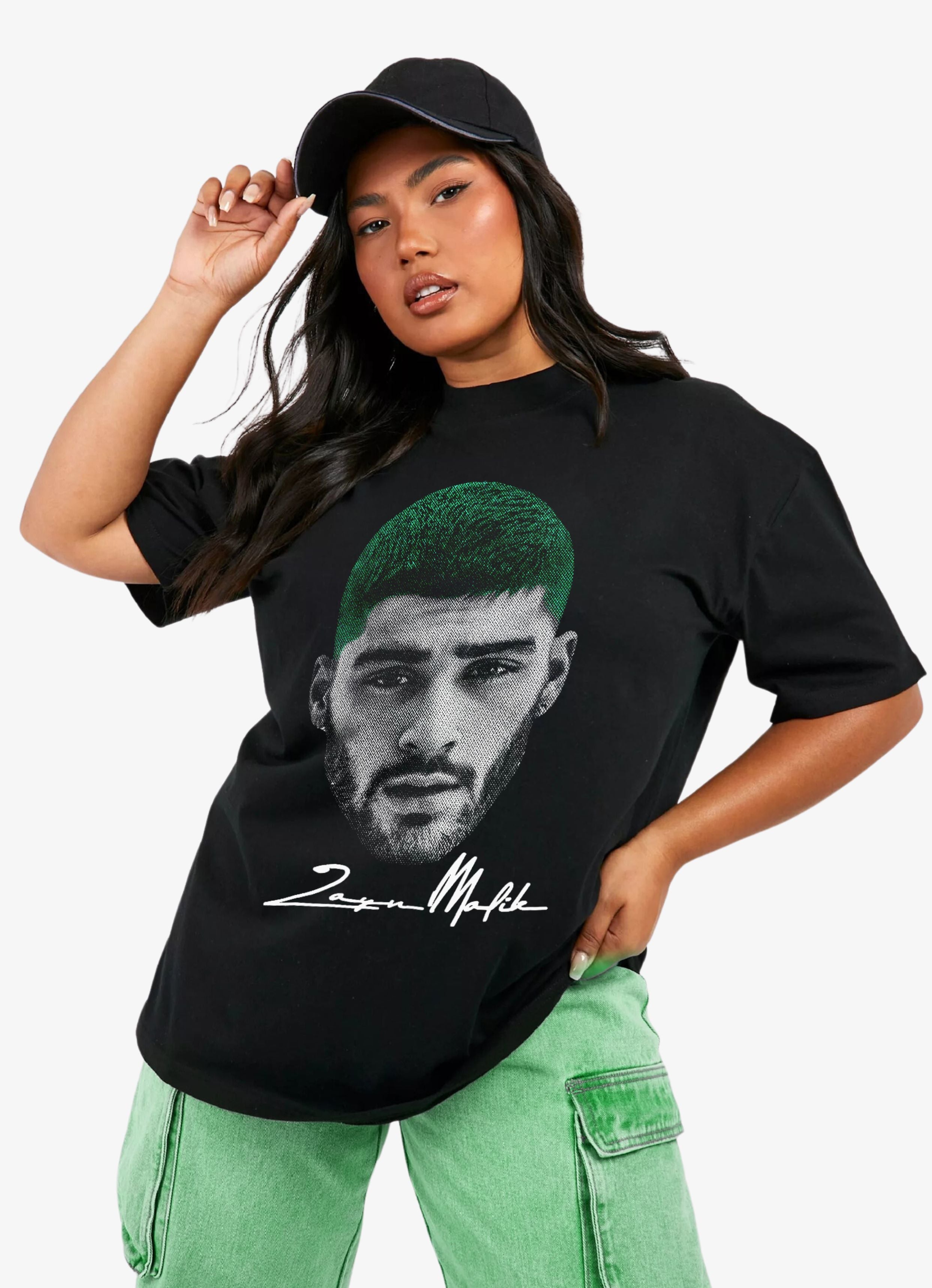 Zayn Thug Black Oversized Tshirt