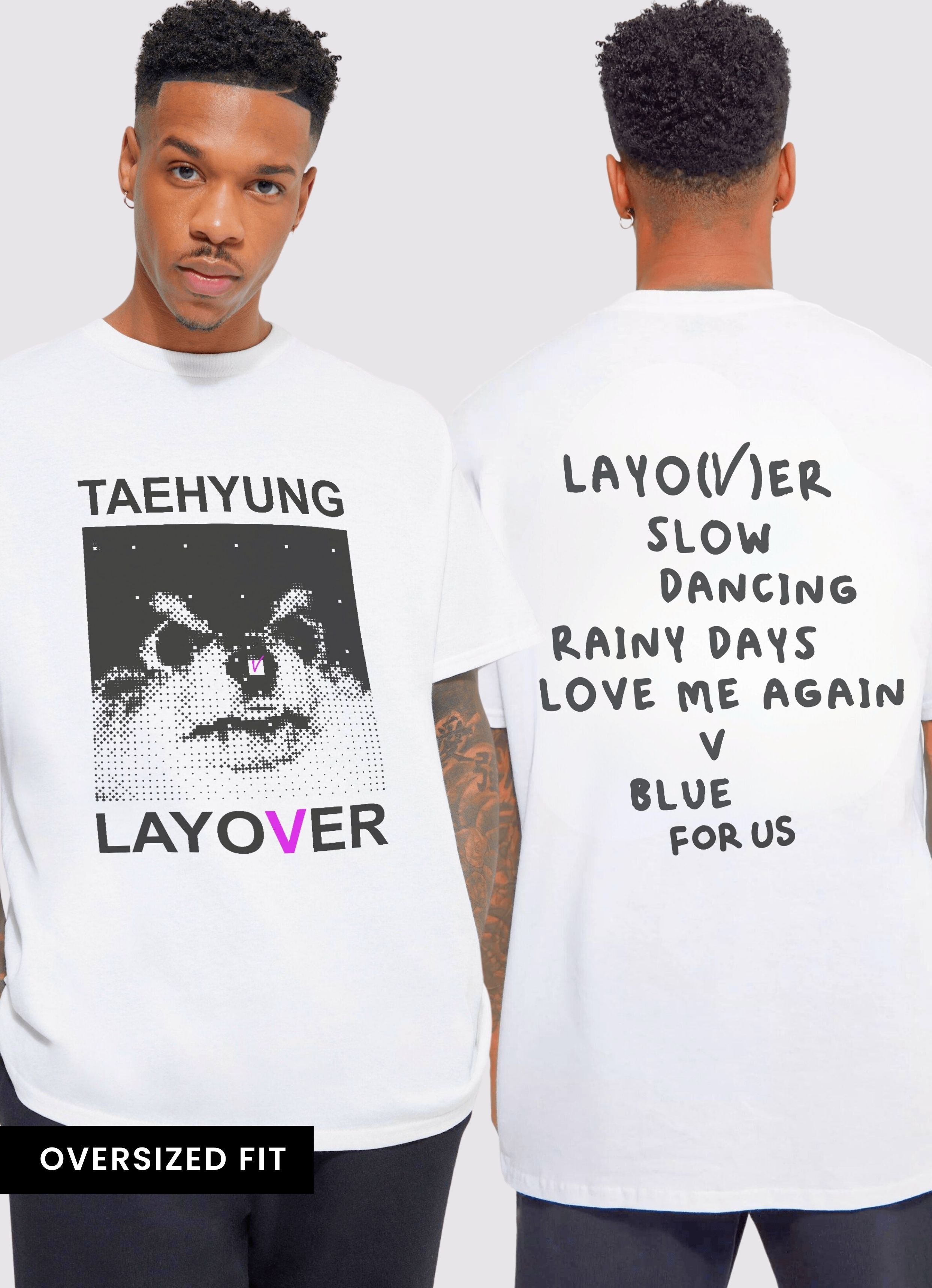 Layover F&B Unisex Oversized T-shirt