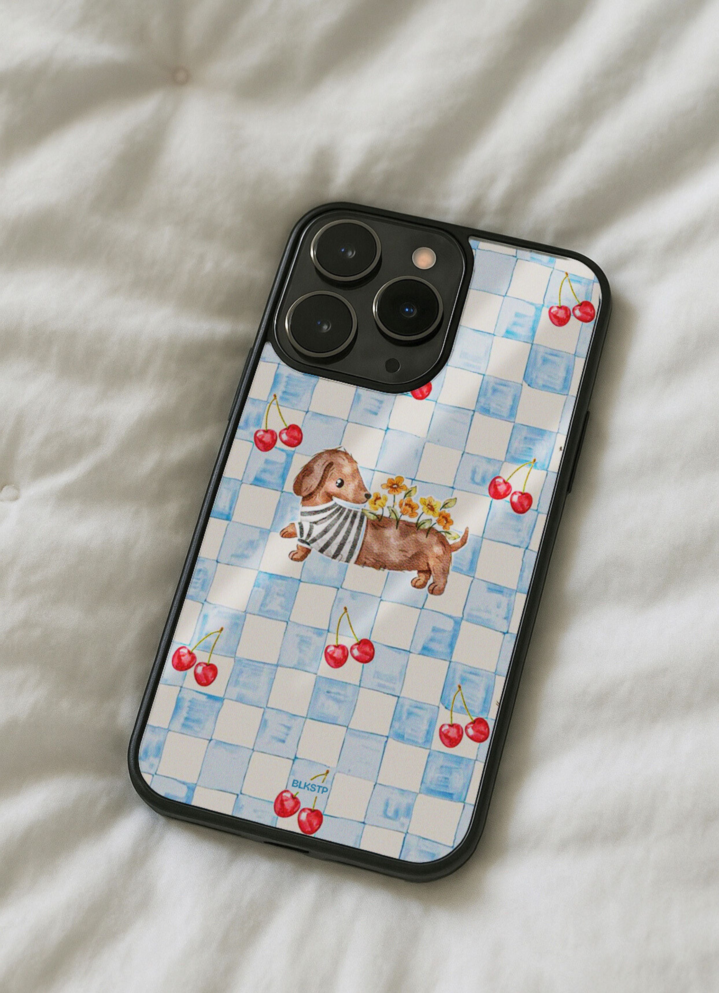 Cherry Pup iPhone Case