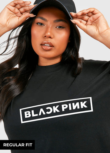 BLACKPINK Plain Logo Tshirt