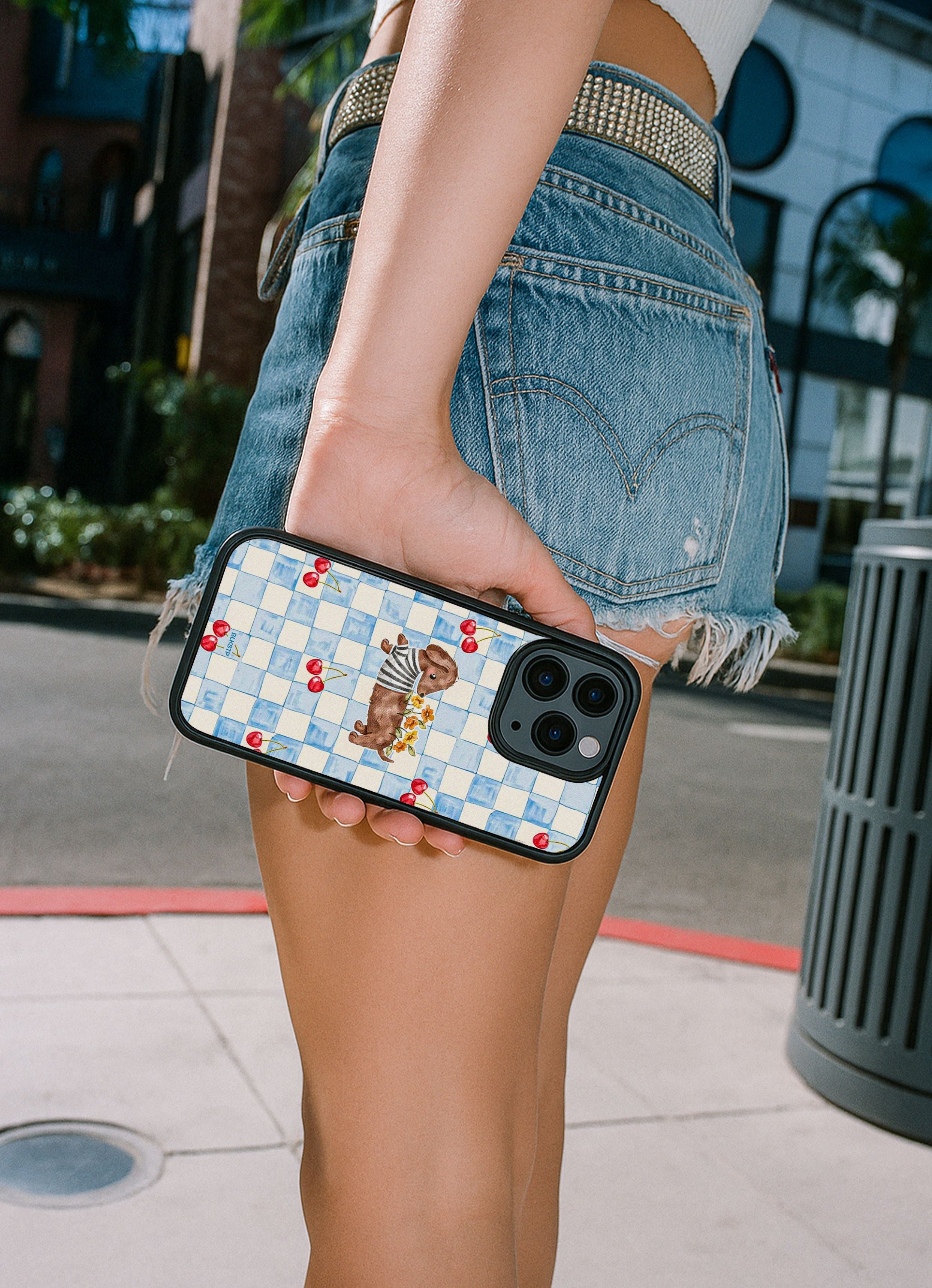 Cherry Pup iPhone Case