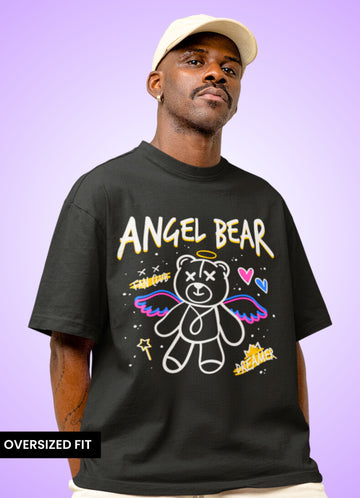 Bear Streetwear Oversized Unisex T-shirt #5