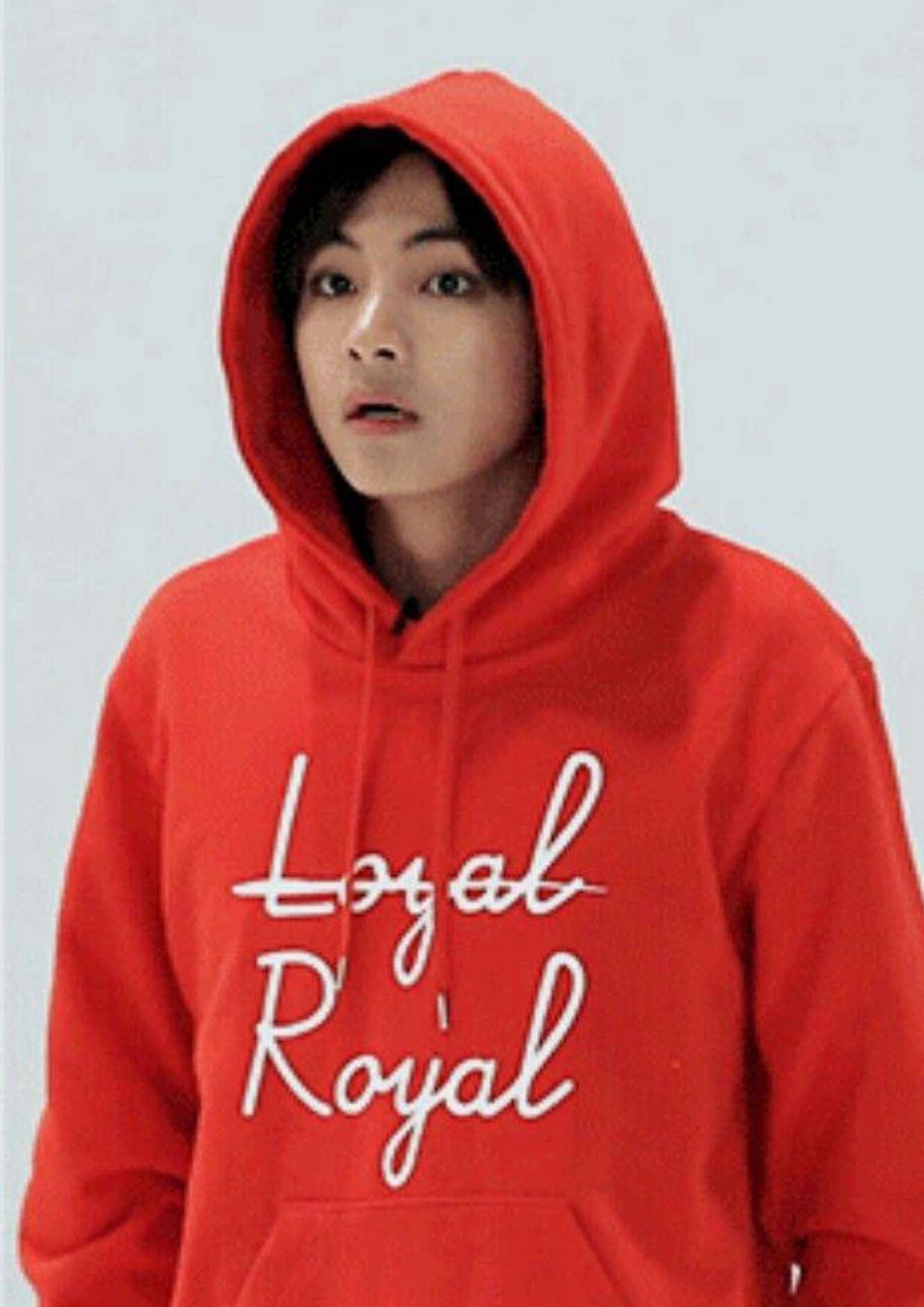 BTS Taehyung Loyal Royal Unisex Hoodie