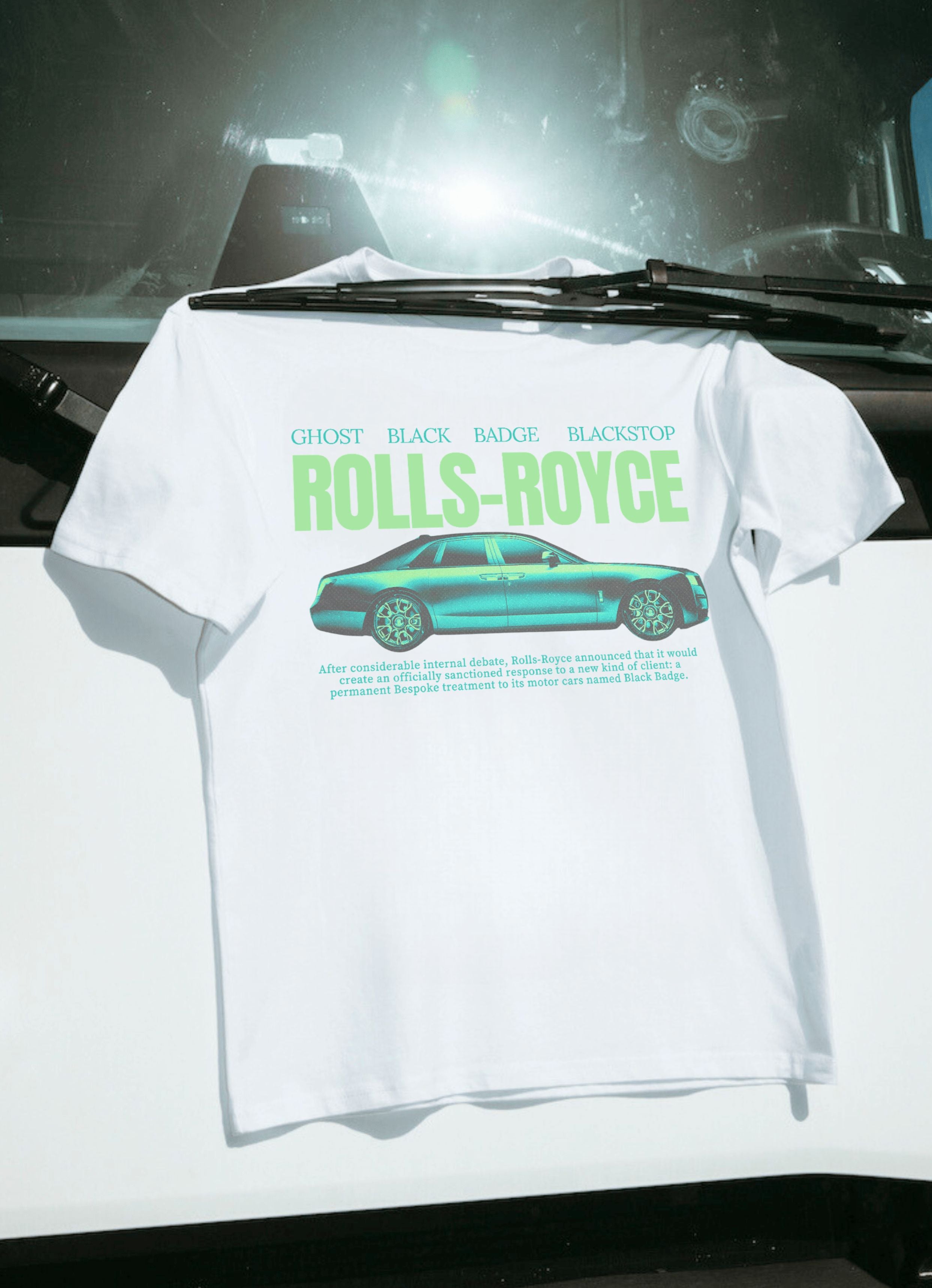 Rolls-Royce Ver 3 White Oversized T-shirt