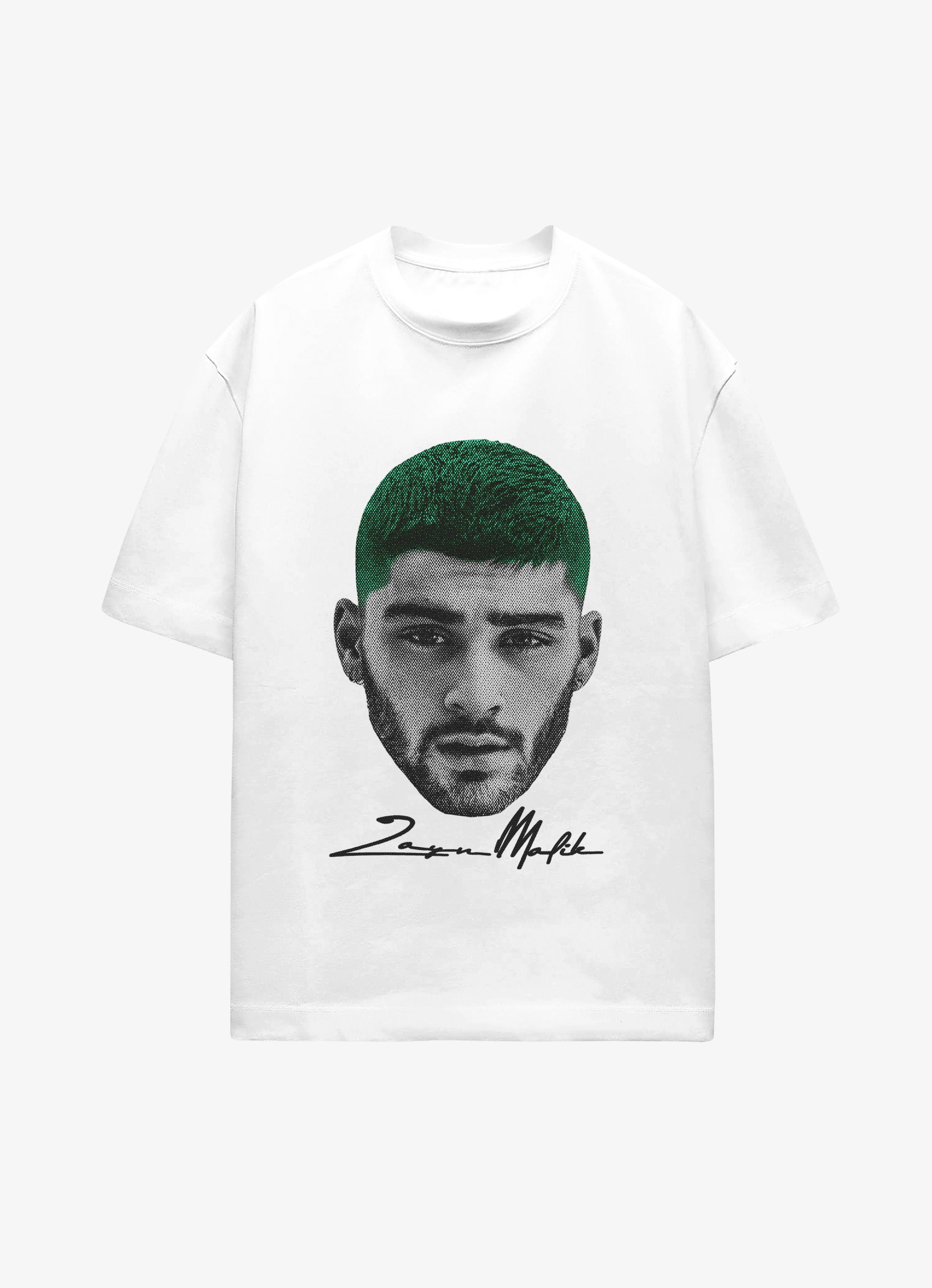 Zayn Thug White Oversized Tshirt