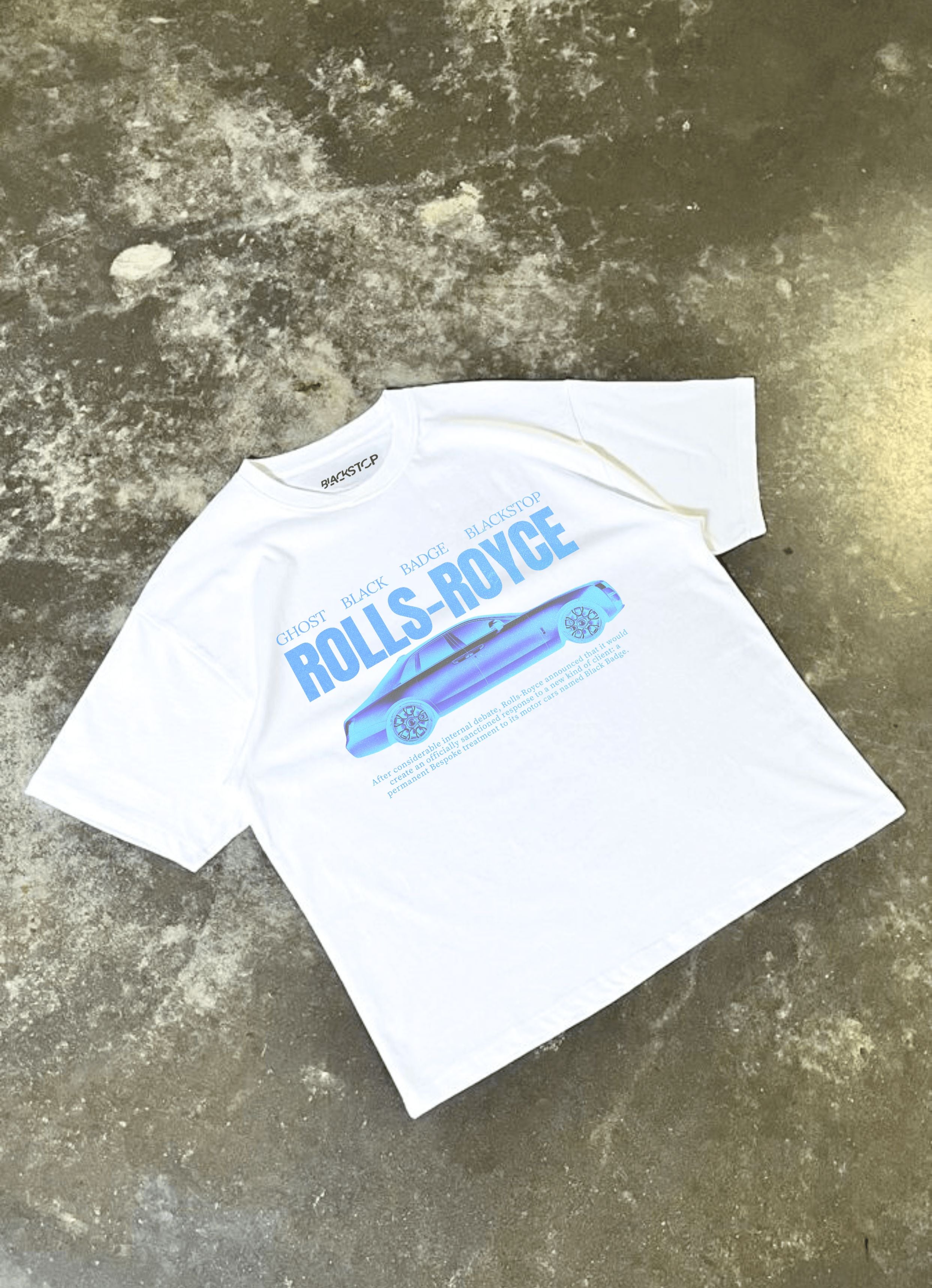 Rolls-Royce Ver 1 White Oversized T-shirt