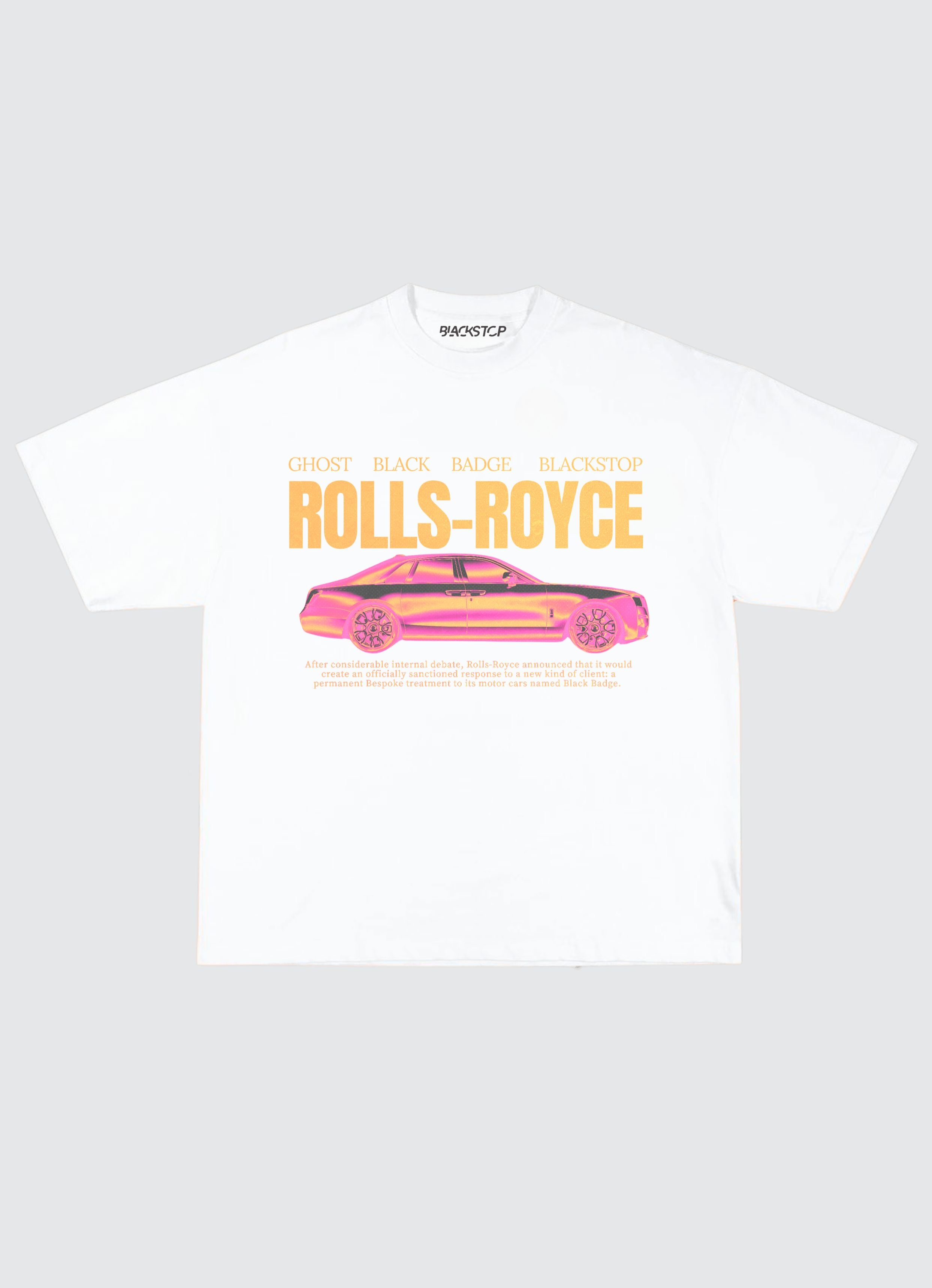 Rolls-Royce Ver 2 White Oversized T-shirt