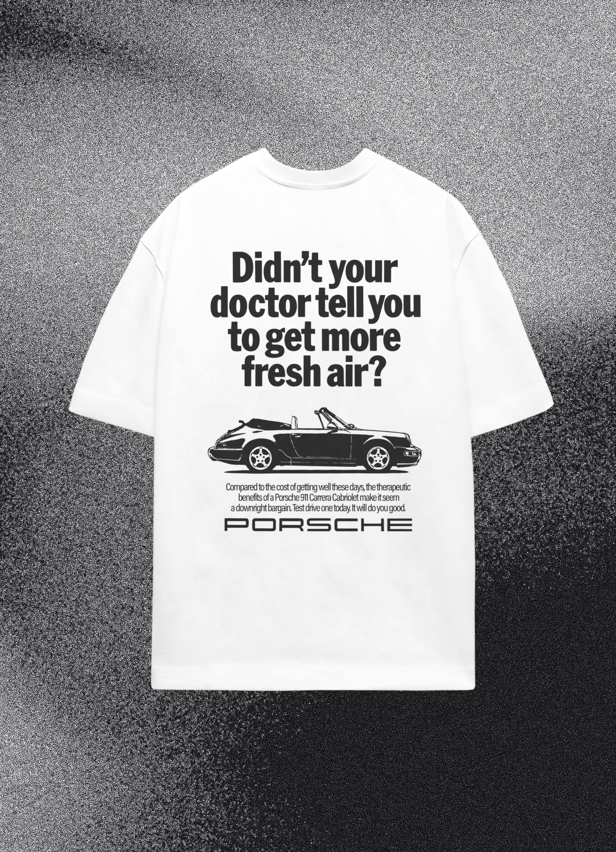 Doctor Porsche F&B Oversized Tshirt