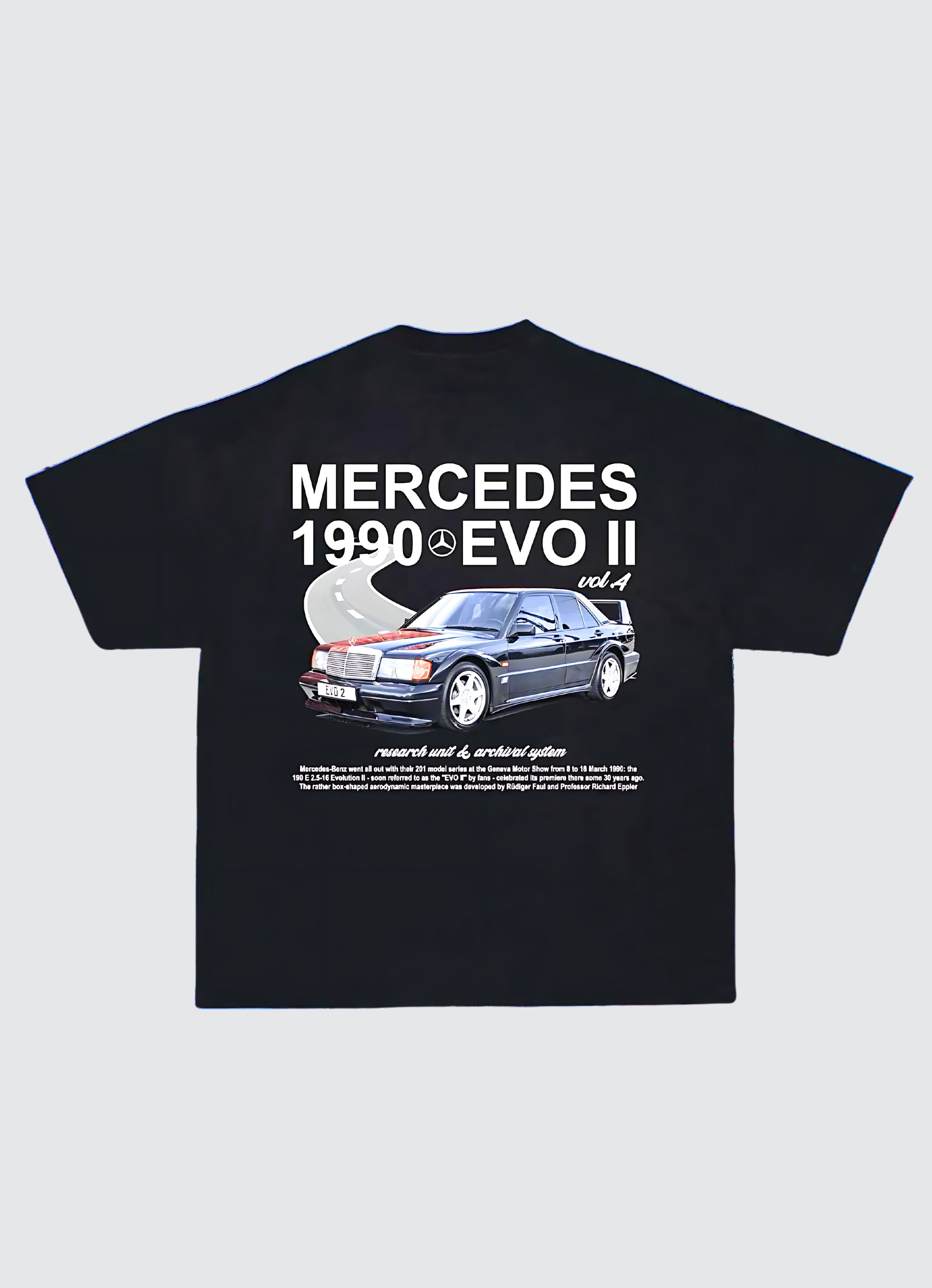 Mercedes 1990 F&B Oversized Tshirt