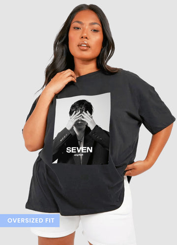 JK Seven v1 Unisex Oversized T-shirt
