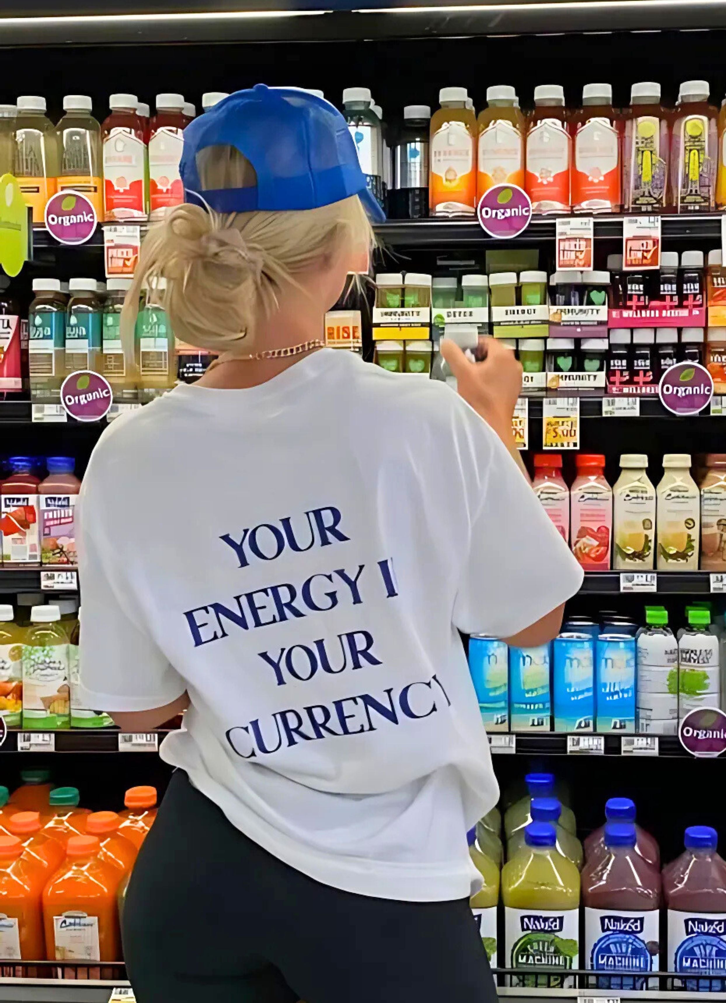 Your Energy Is Your Currency Oversized T-shirt