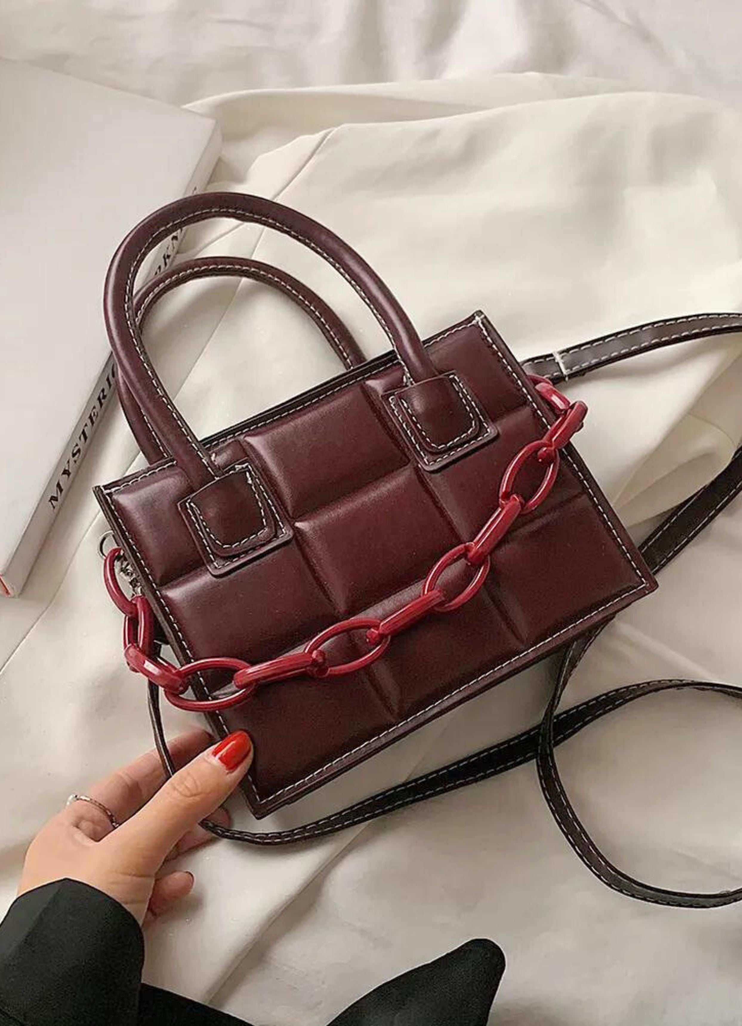 Versatile Maroon Bag