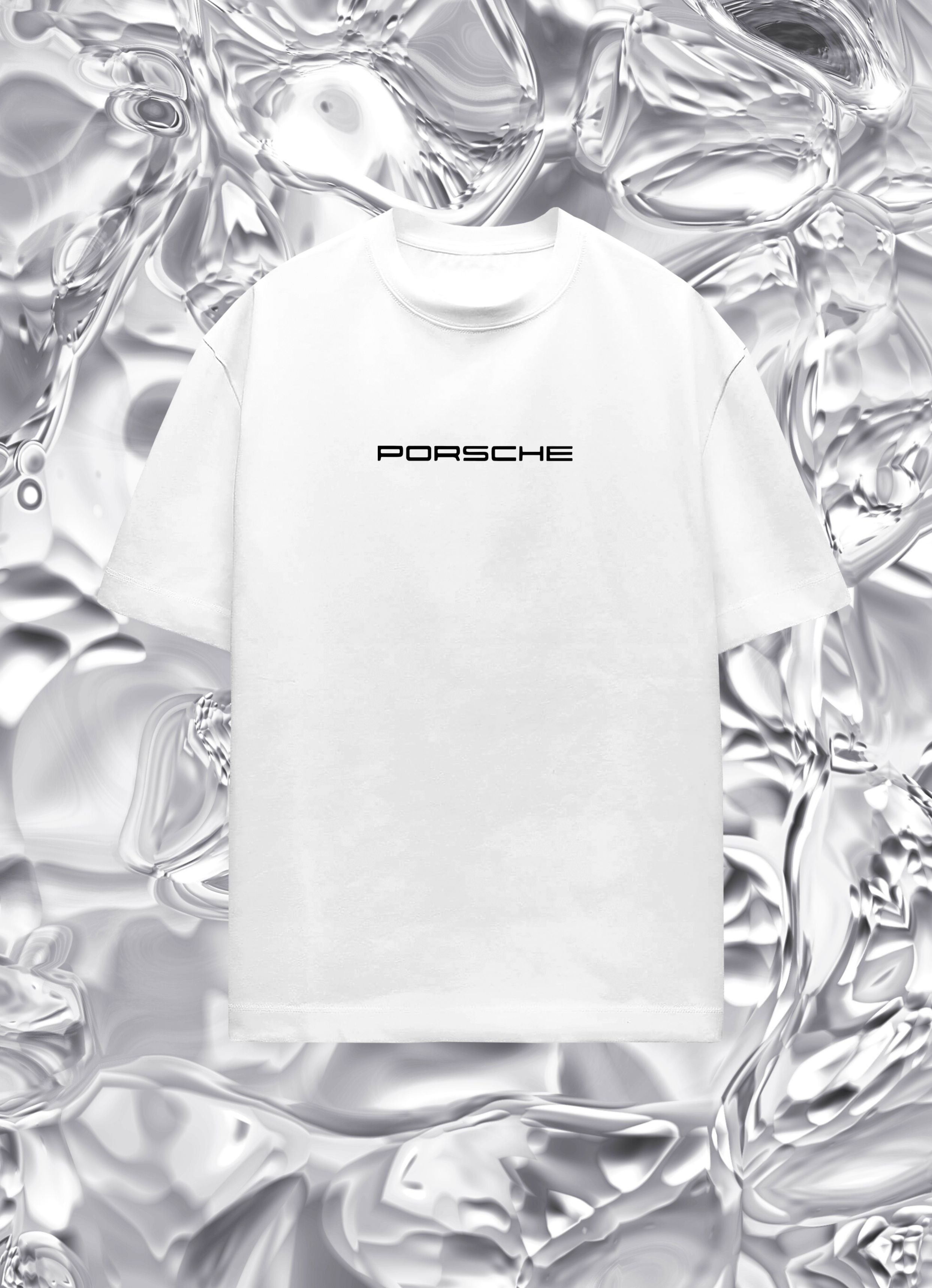 Porsche 911 GT3 F&B White Oversized Tshirt