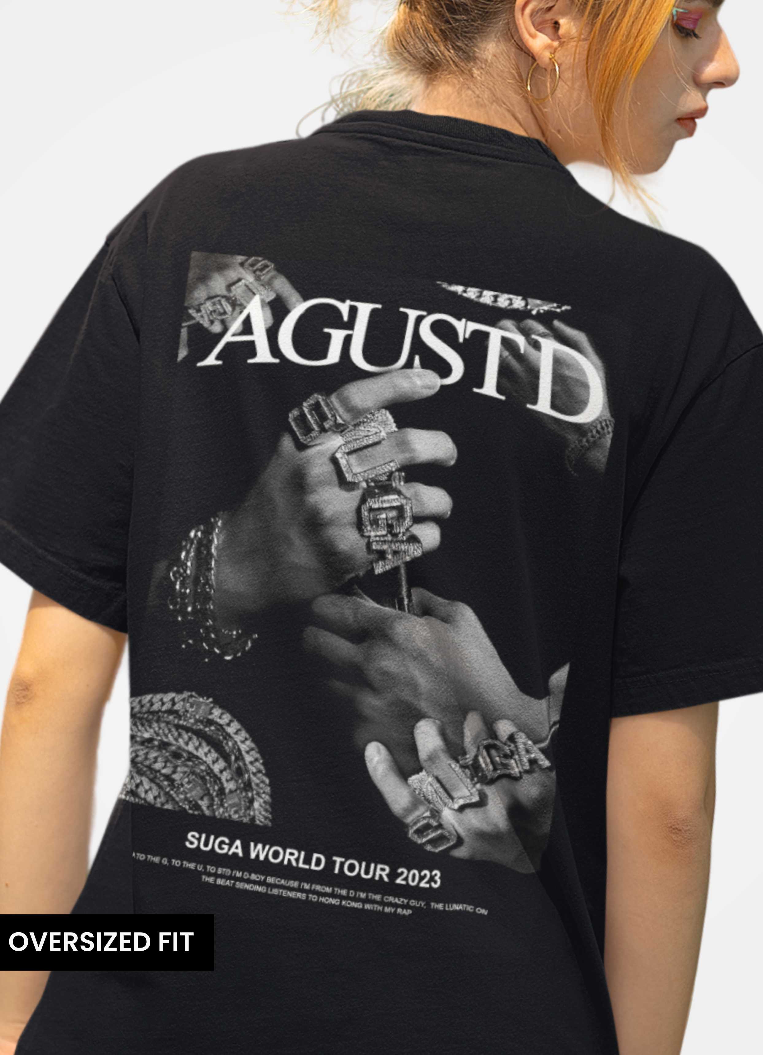 Agust-D Tour #2 Oversized T-shirt