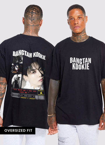 Bangtan Kookie F&B Oversized Tshirt | BFS