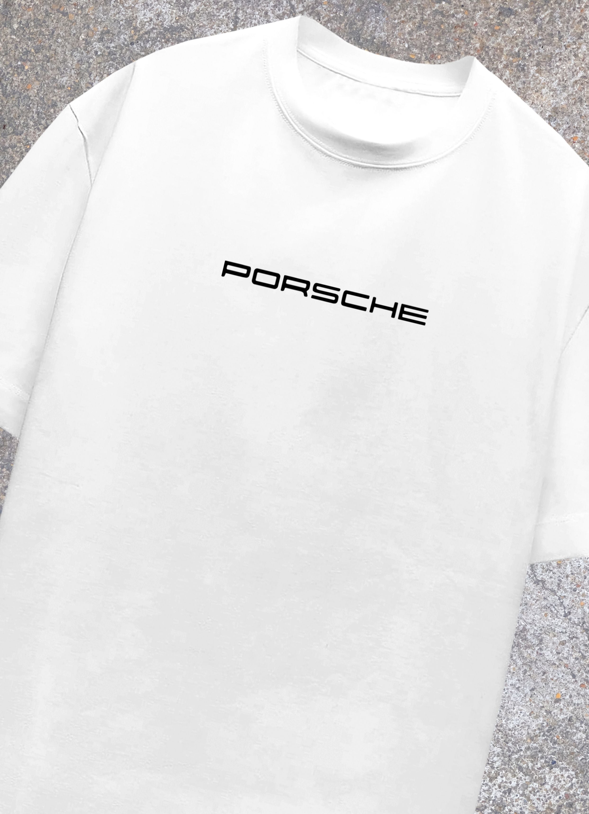 Porsche 911 GT3 F&B White Oversized Tshirt