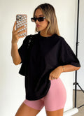 Basic Oversized Tshirt - Black