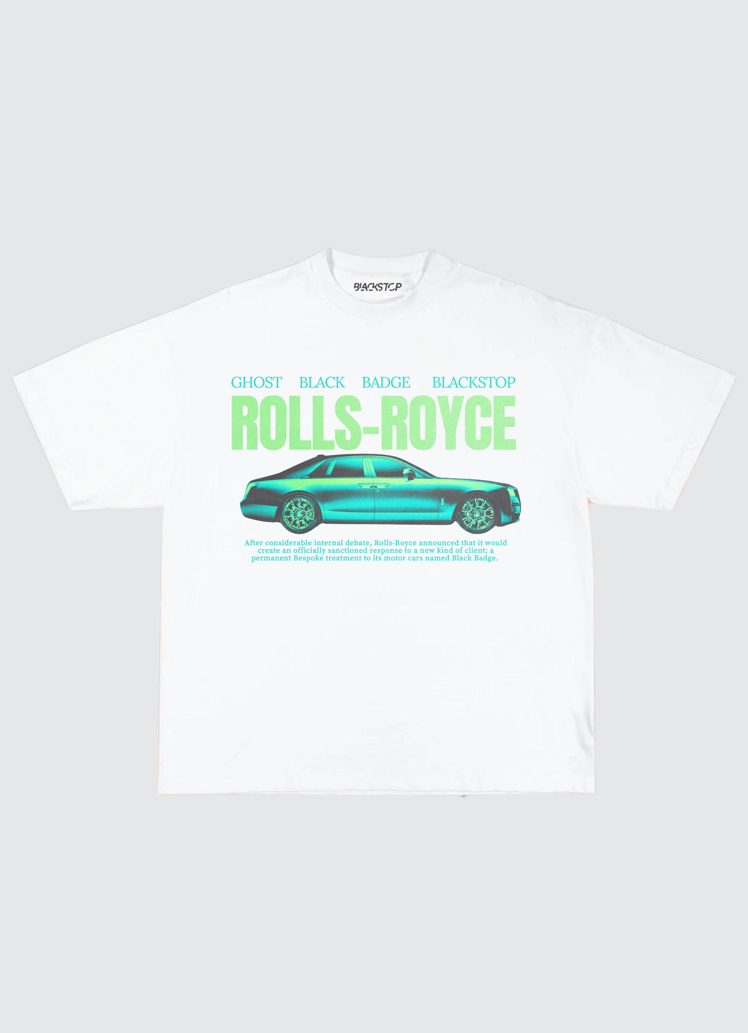 Rolls-Royce Ver 3 White Oversized T-shirt