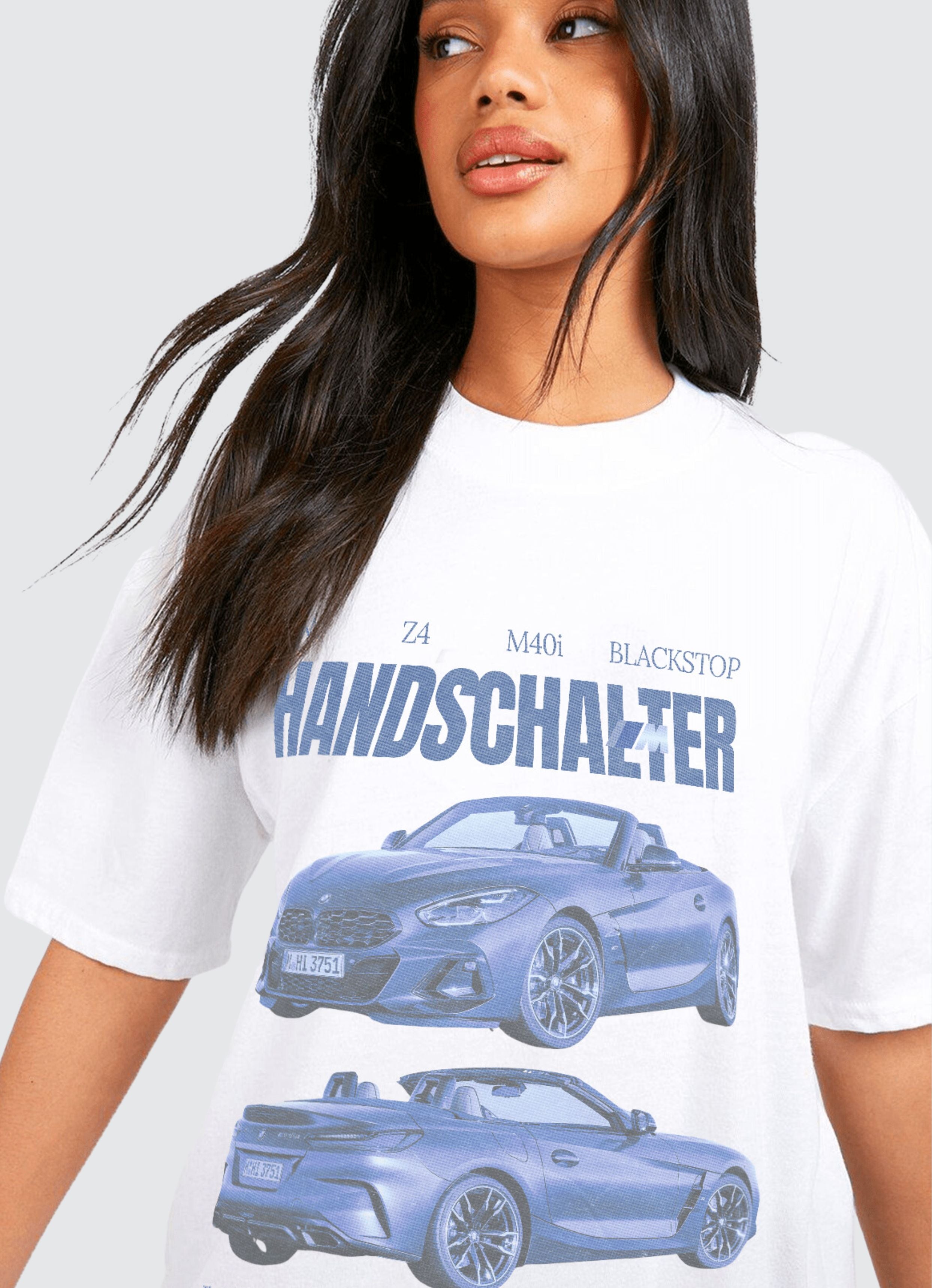 Bmw Handschalter V1  Oversized T-shirt