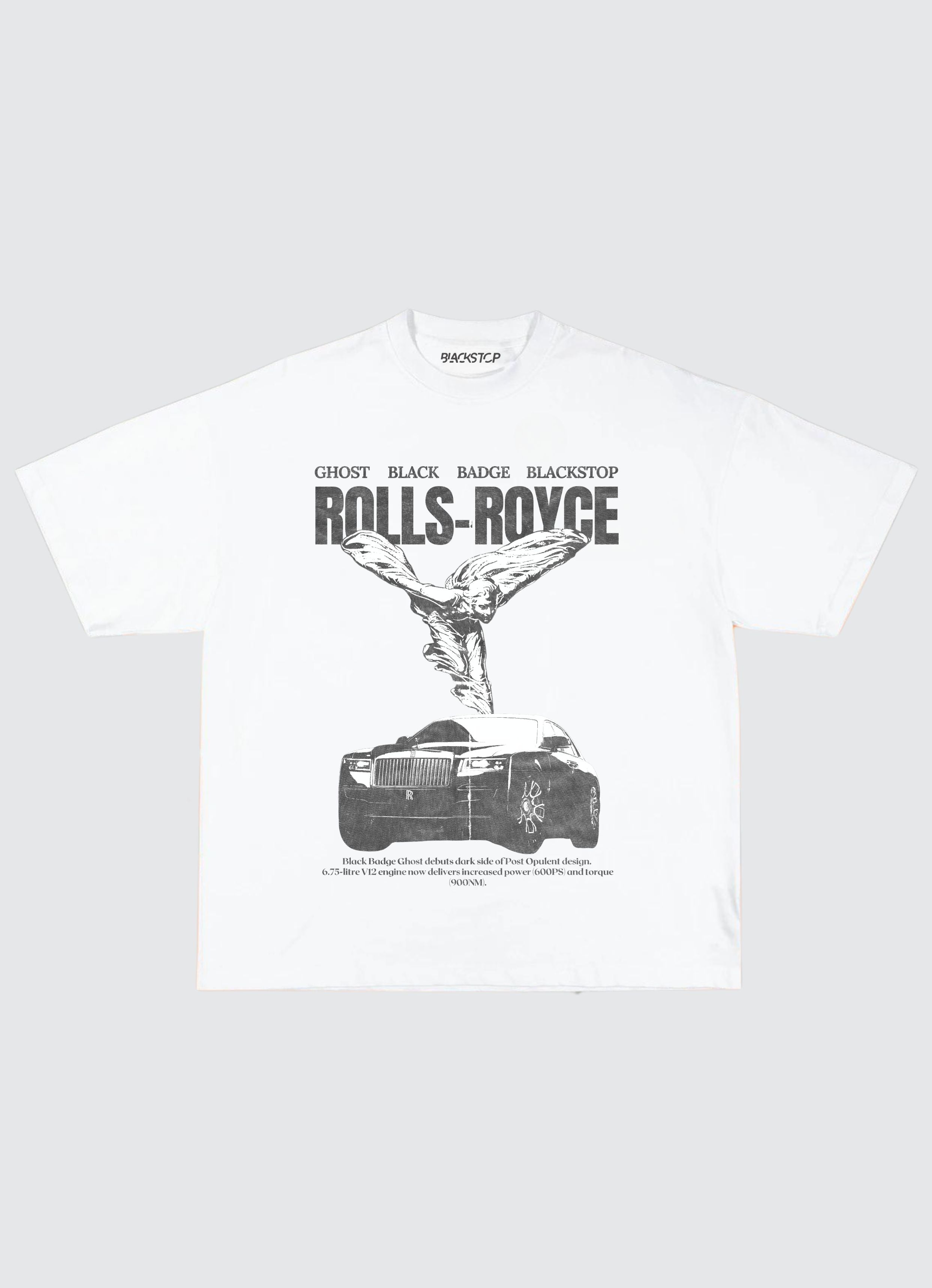 Rolls-Royce Angel White Oversized T-shirt