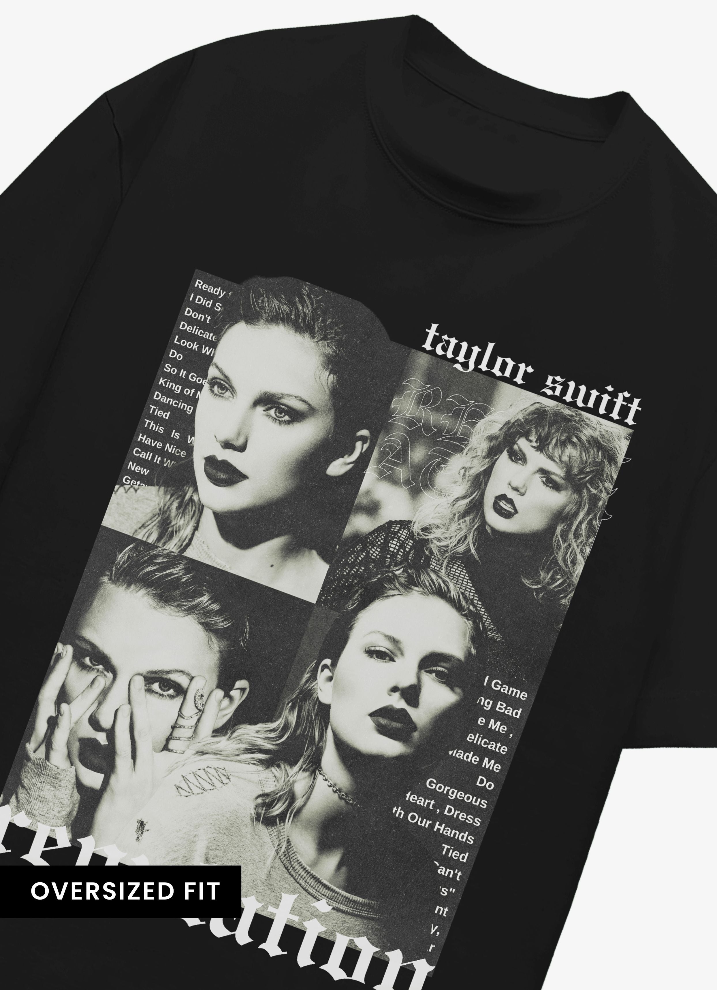 Taylor Swift Reputation Oversized T-shirt
