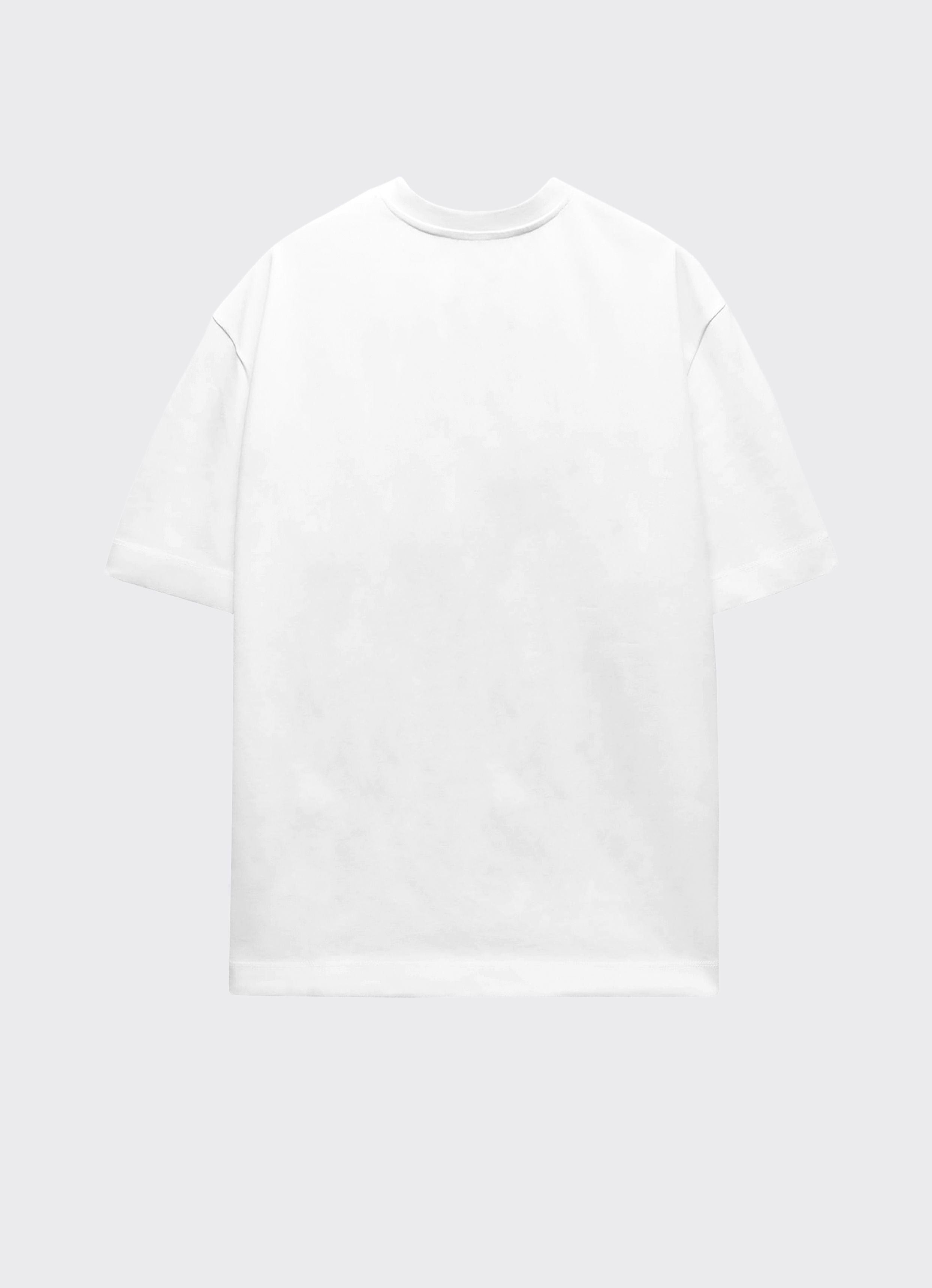 Doberman White Oversized Tshirt