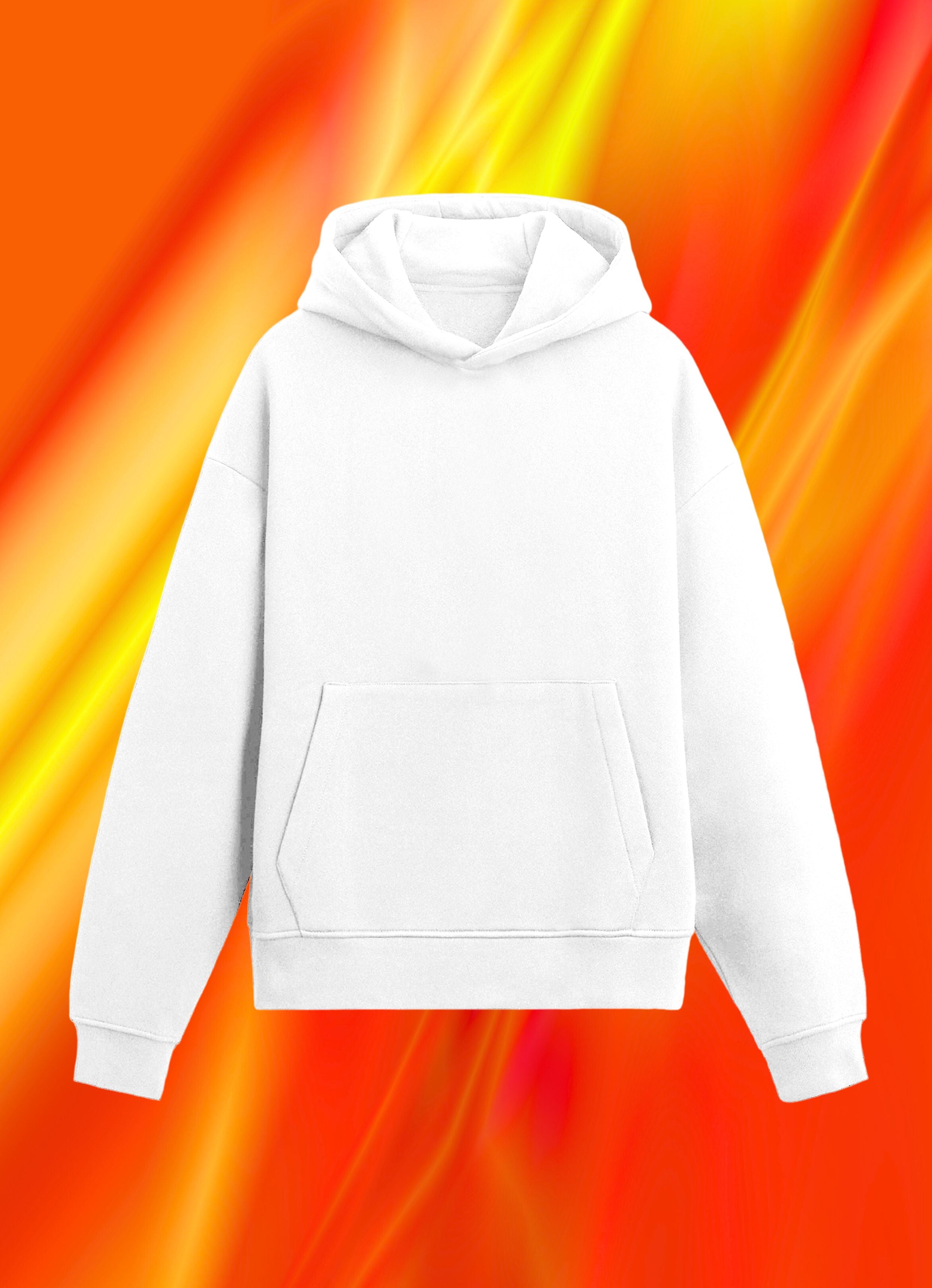 Porsche Back V1 White Hoodie