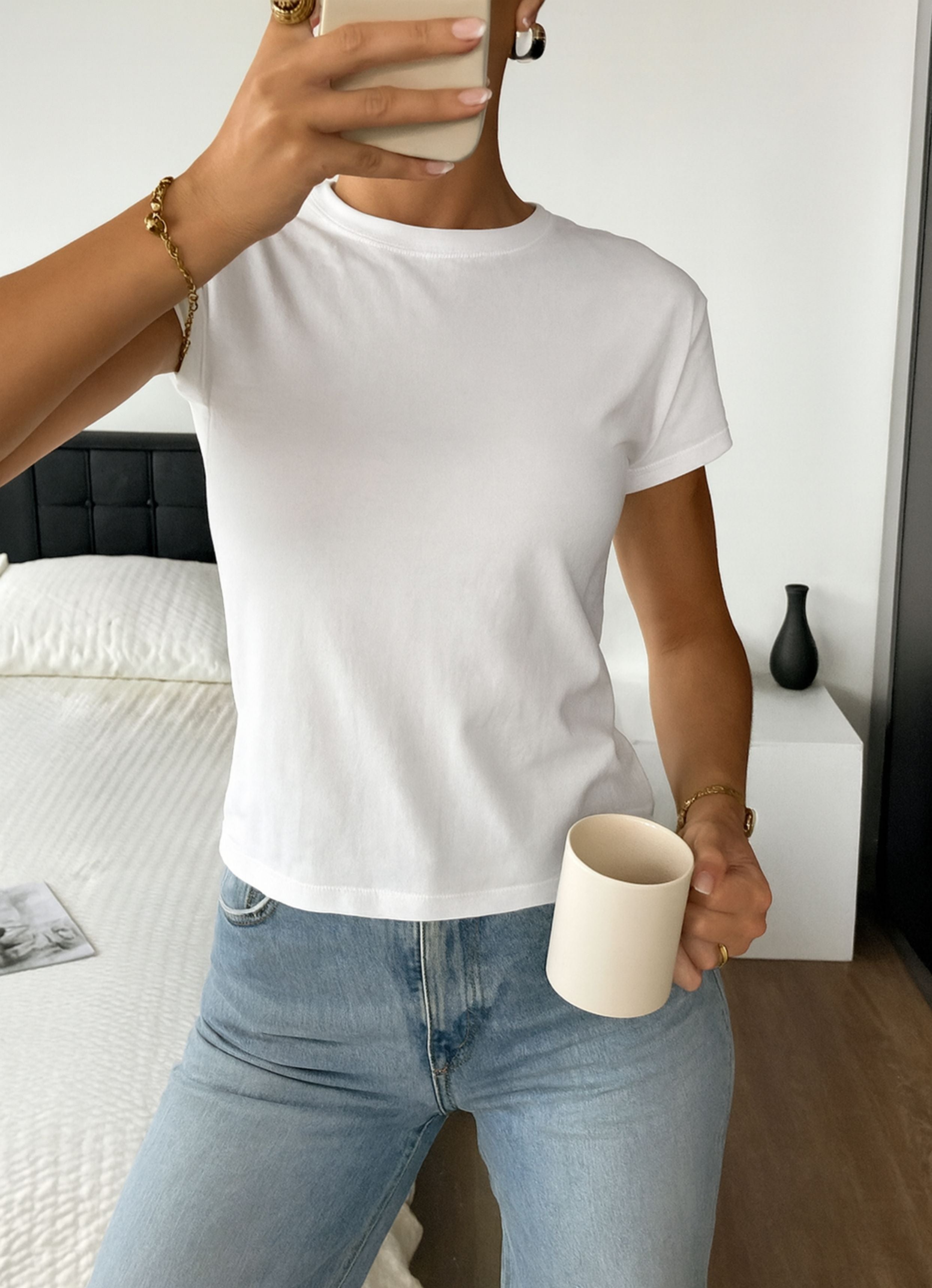 Basic Regular Fit Unisex - White