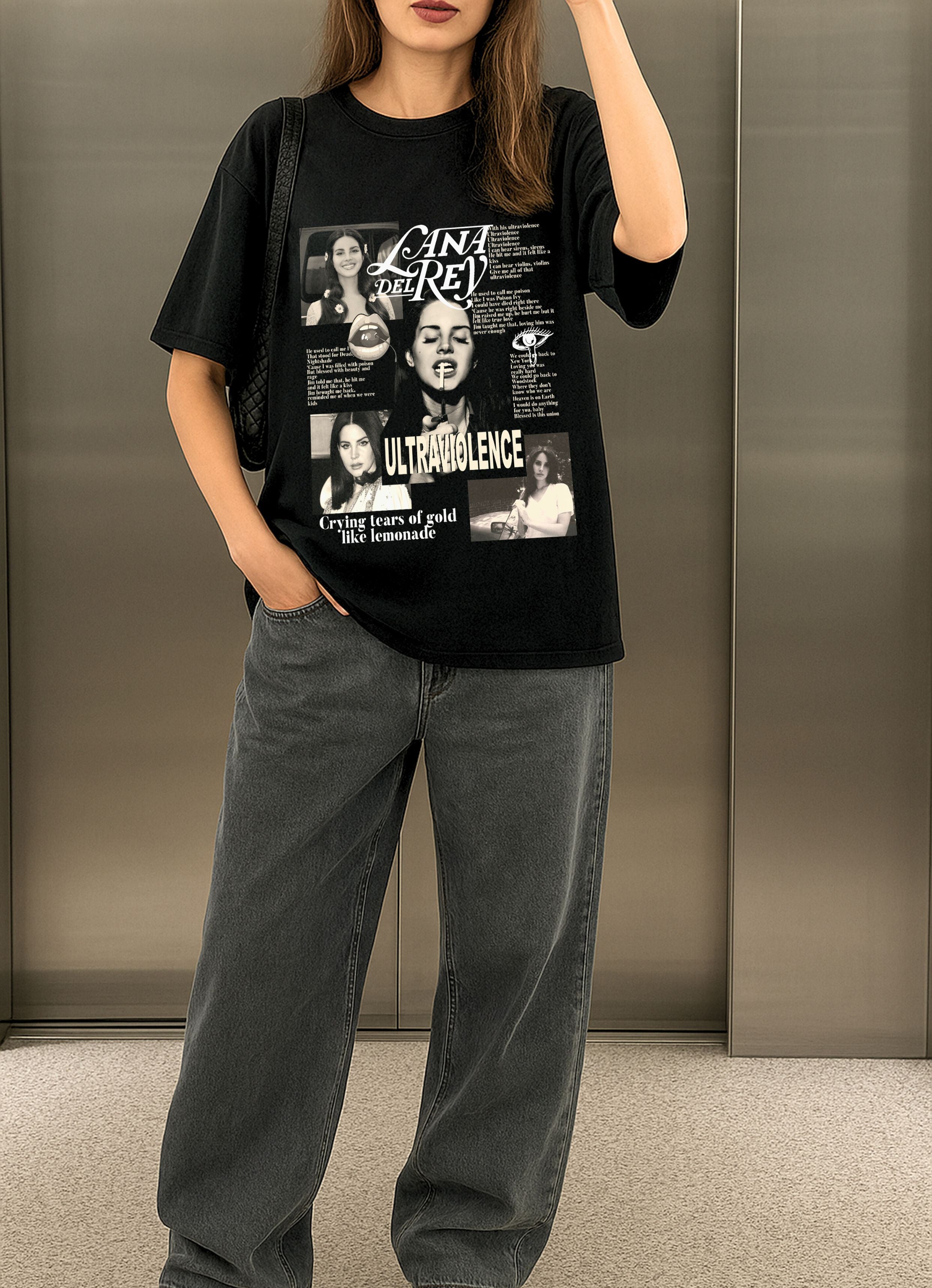 Lana Del Rey Oversized Tshirt #01