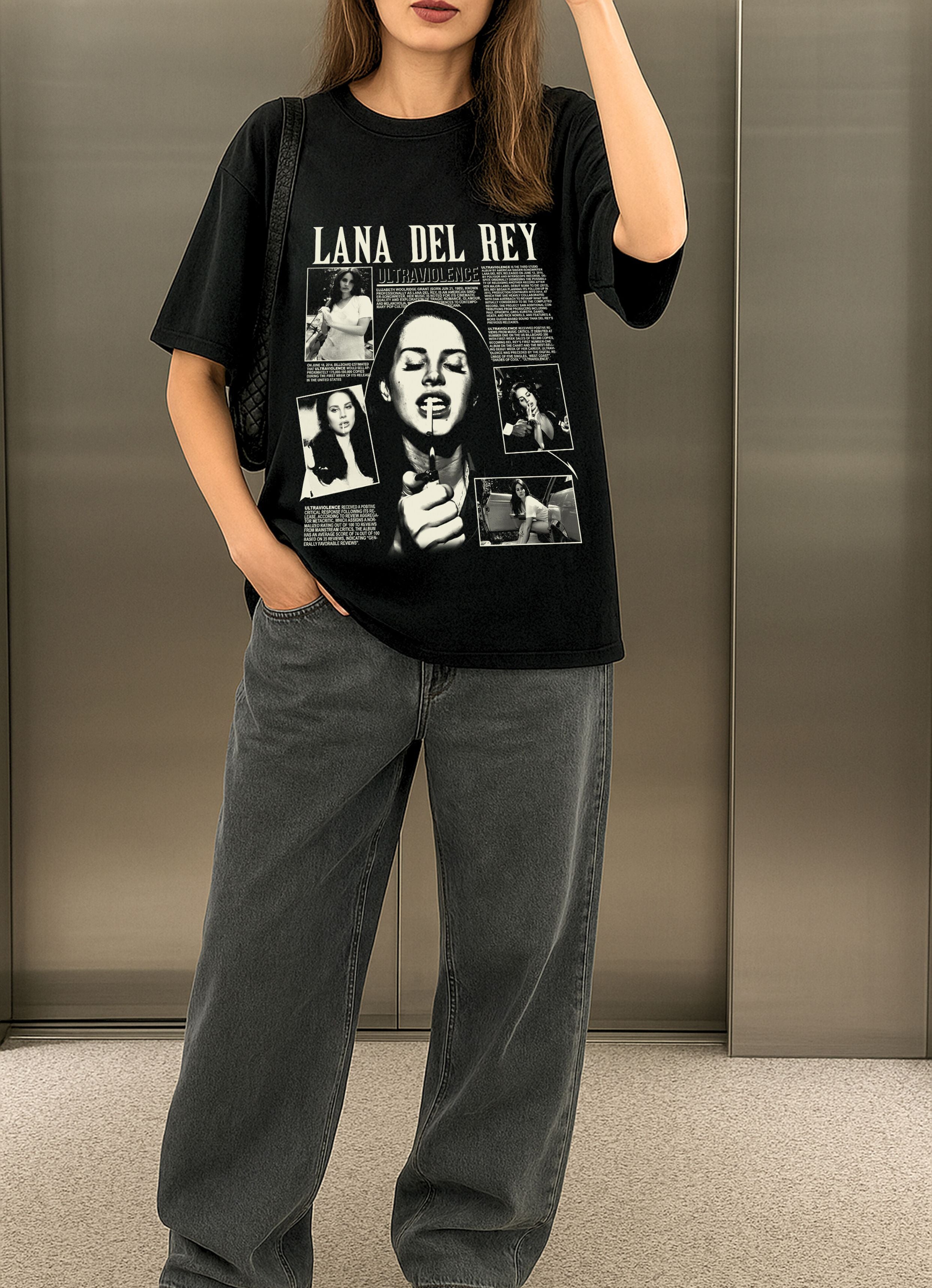 Lana Del Rey Oversized Tshirt #02