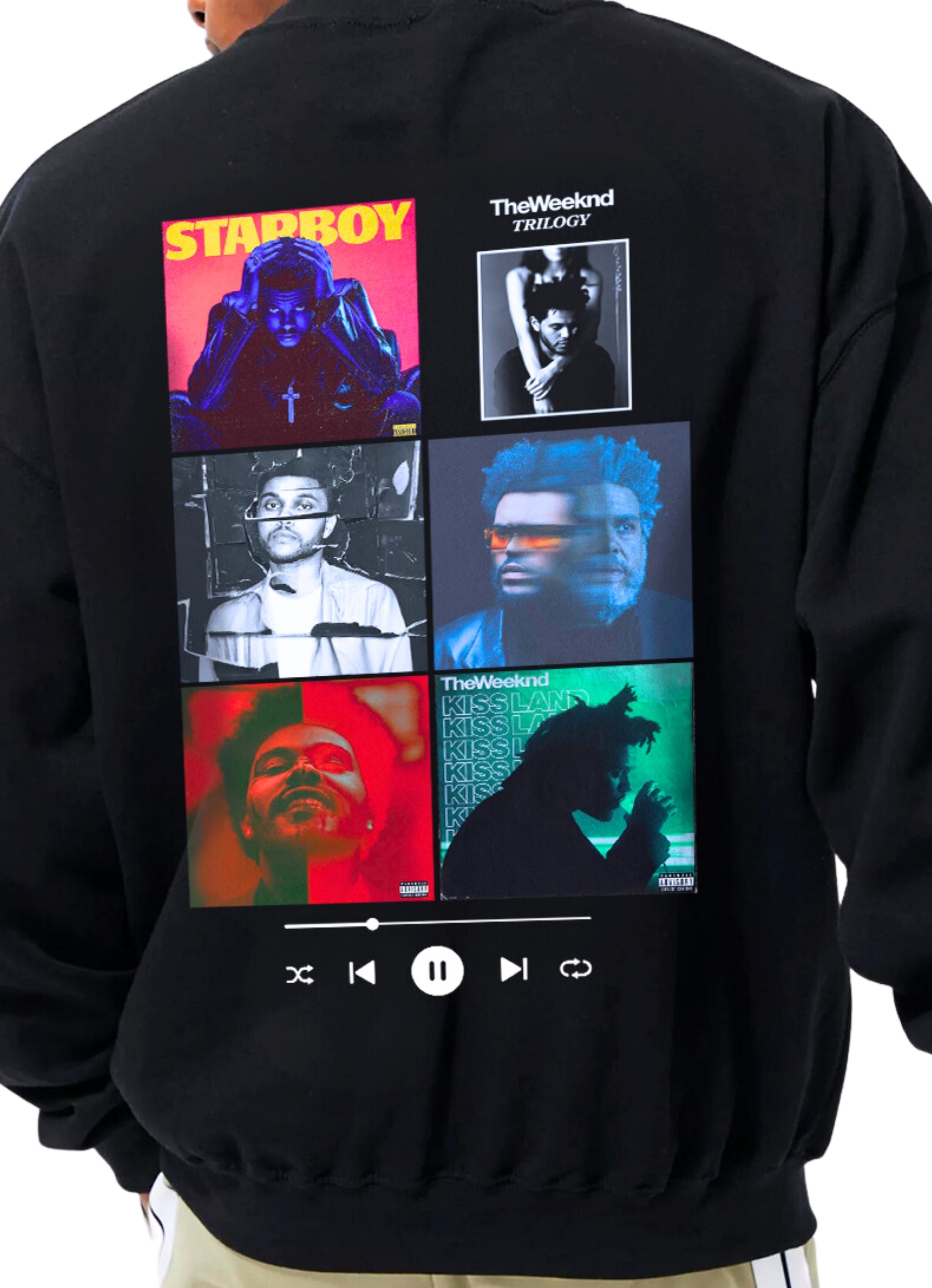 The Weeknd Playlist Unisex Sweatshirt