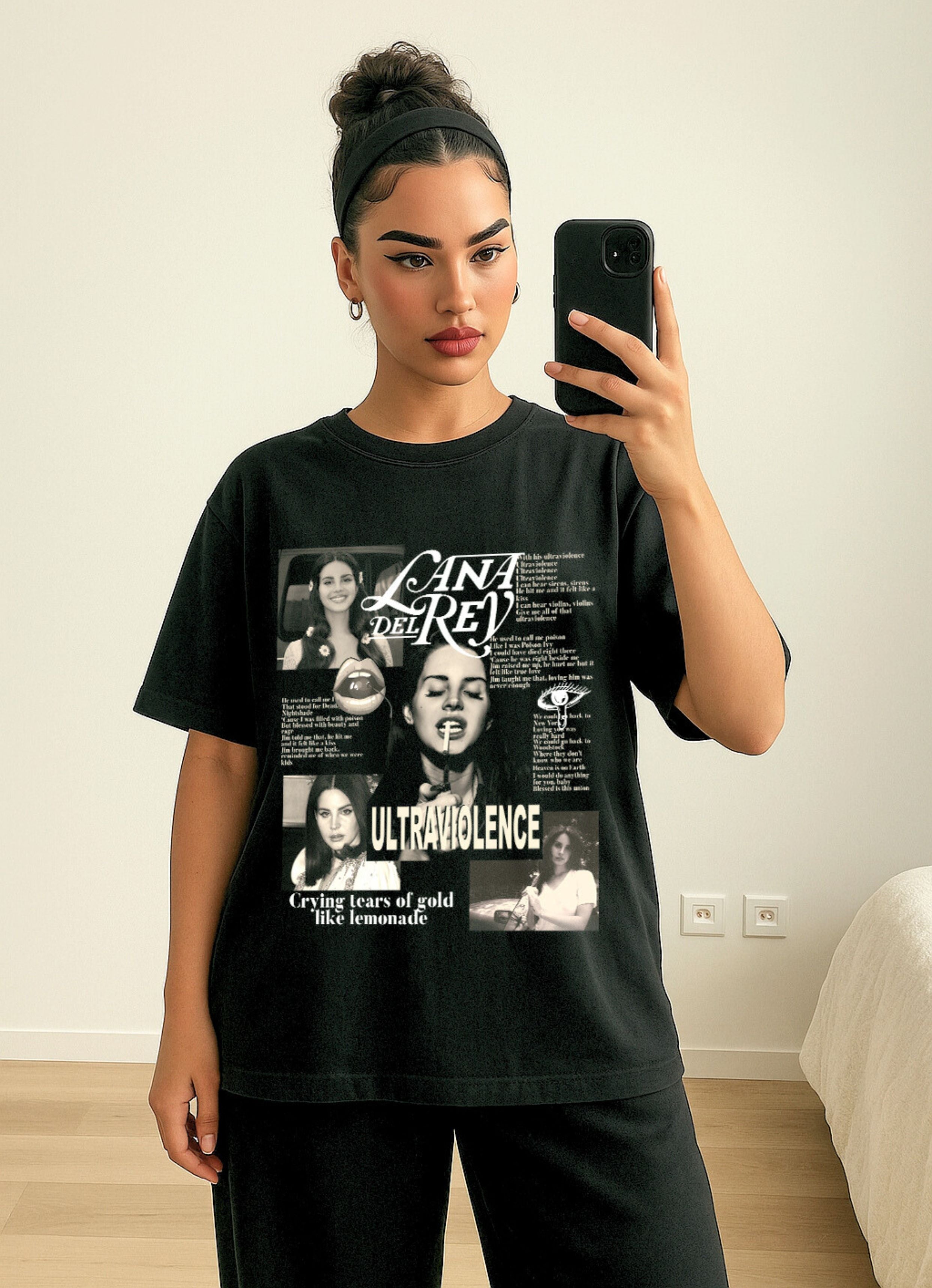 Lana Del Rey Oversized Tshirt #01