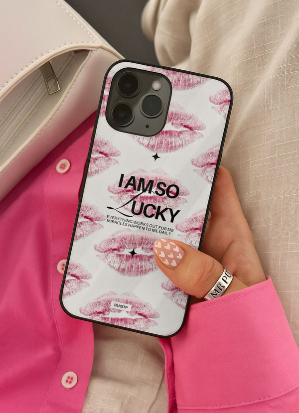 I'm So Lucky iPhone Case