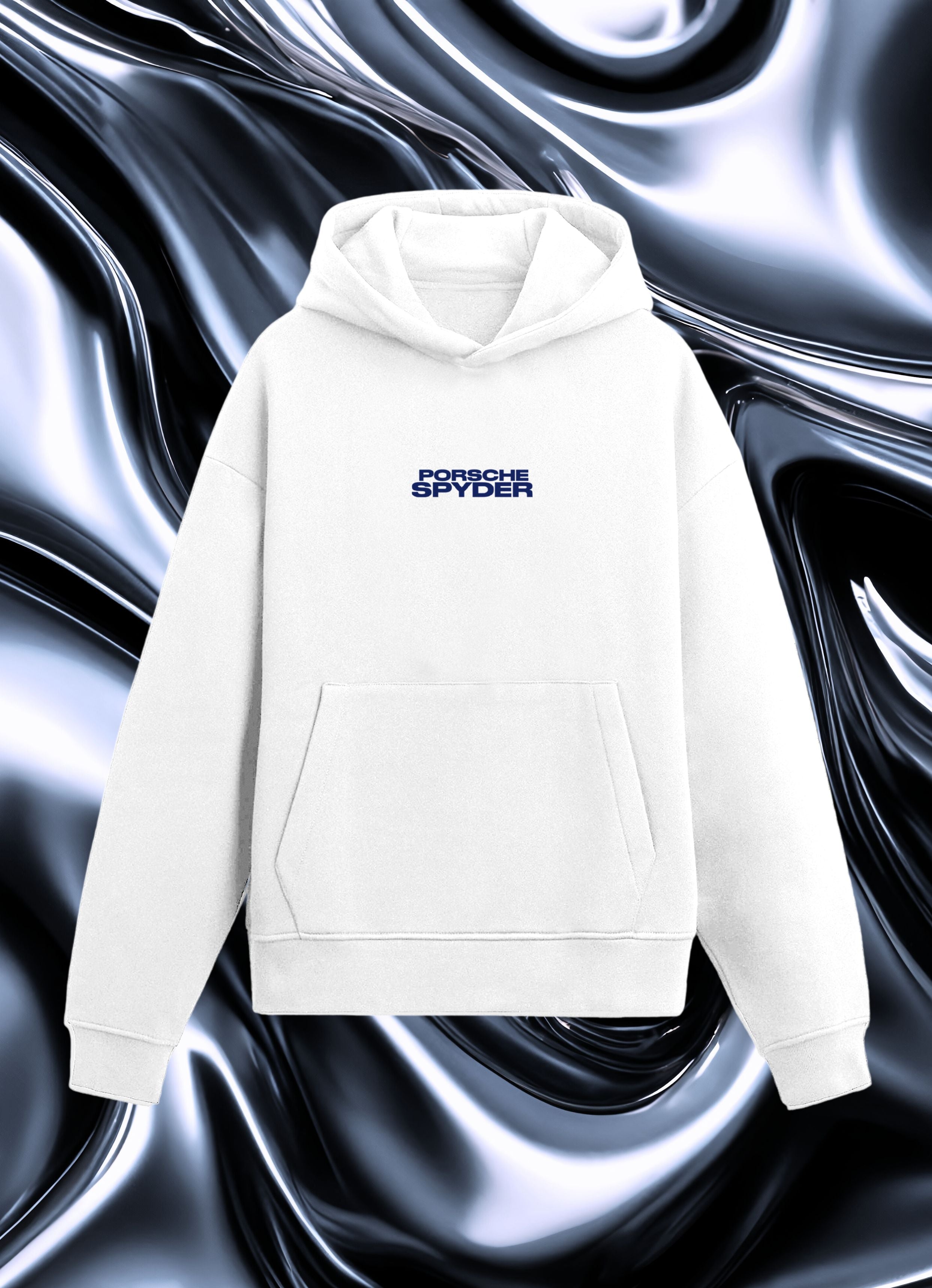 Porsche Spyder F&B White Hoodie