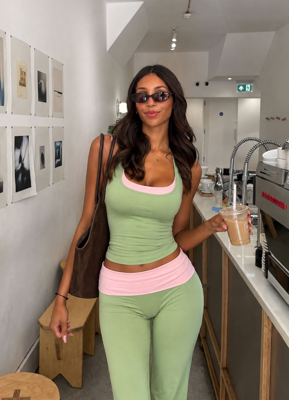Lime Green 2-Piece Co-ord Set