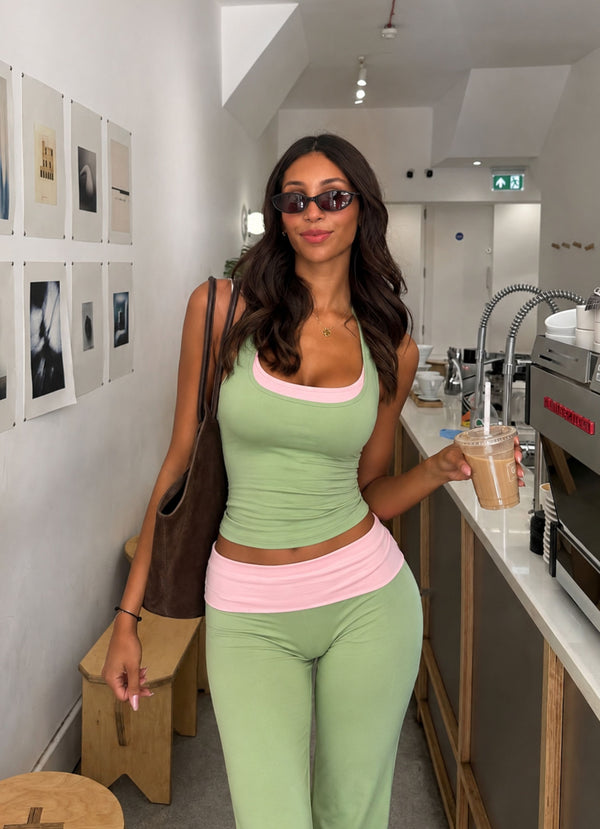 Lime Green 2-Piece Co-ord Set