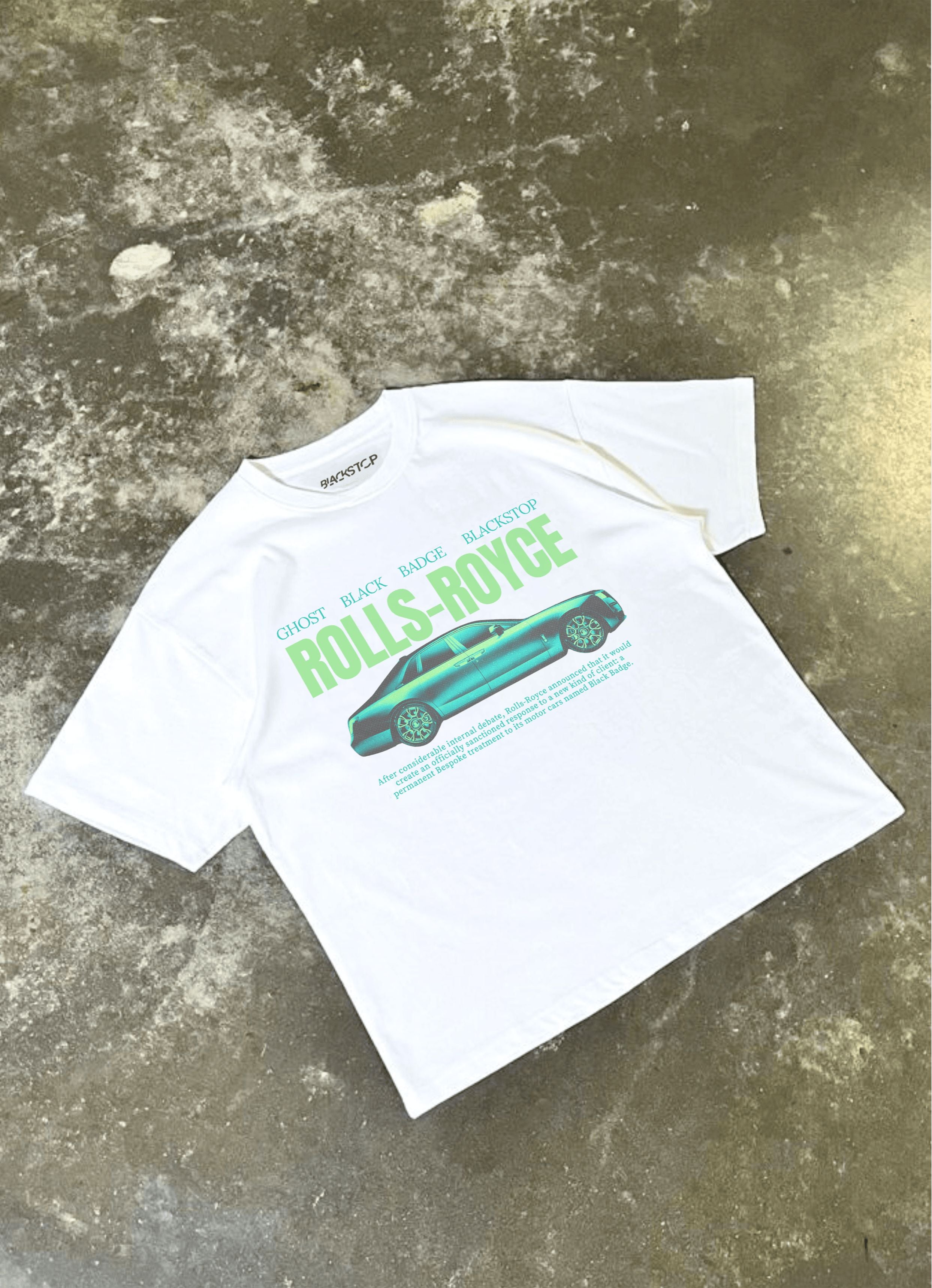 Rolls-Royce Ver 3 White Oversized T-shirt