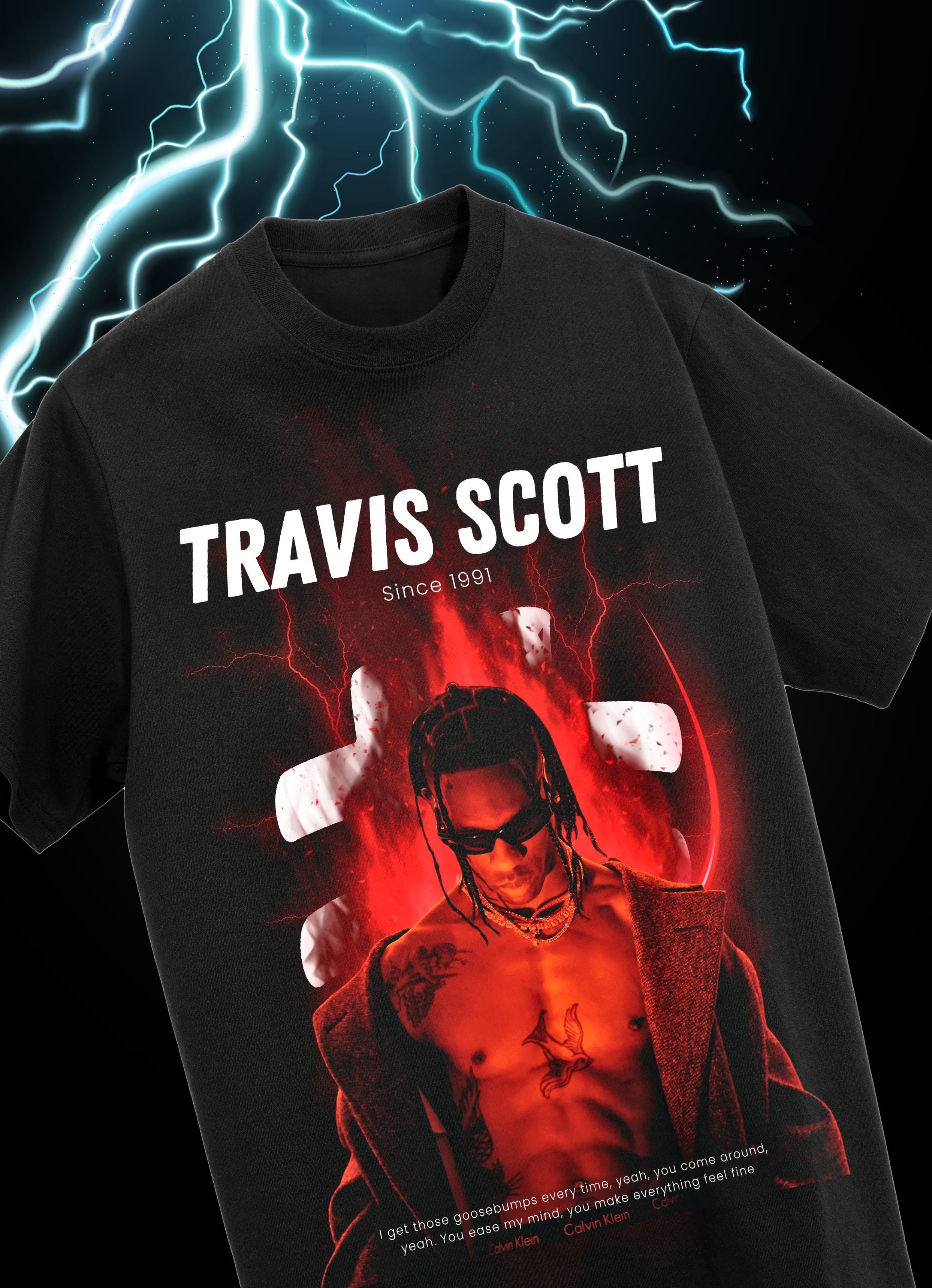 Travis Scott Oversized Unisex Tshirt