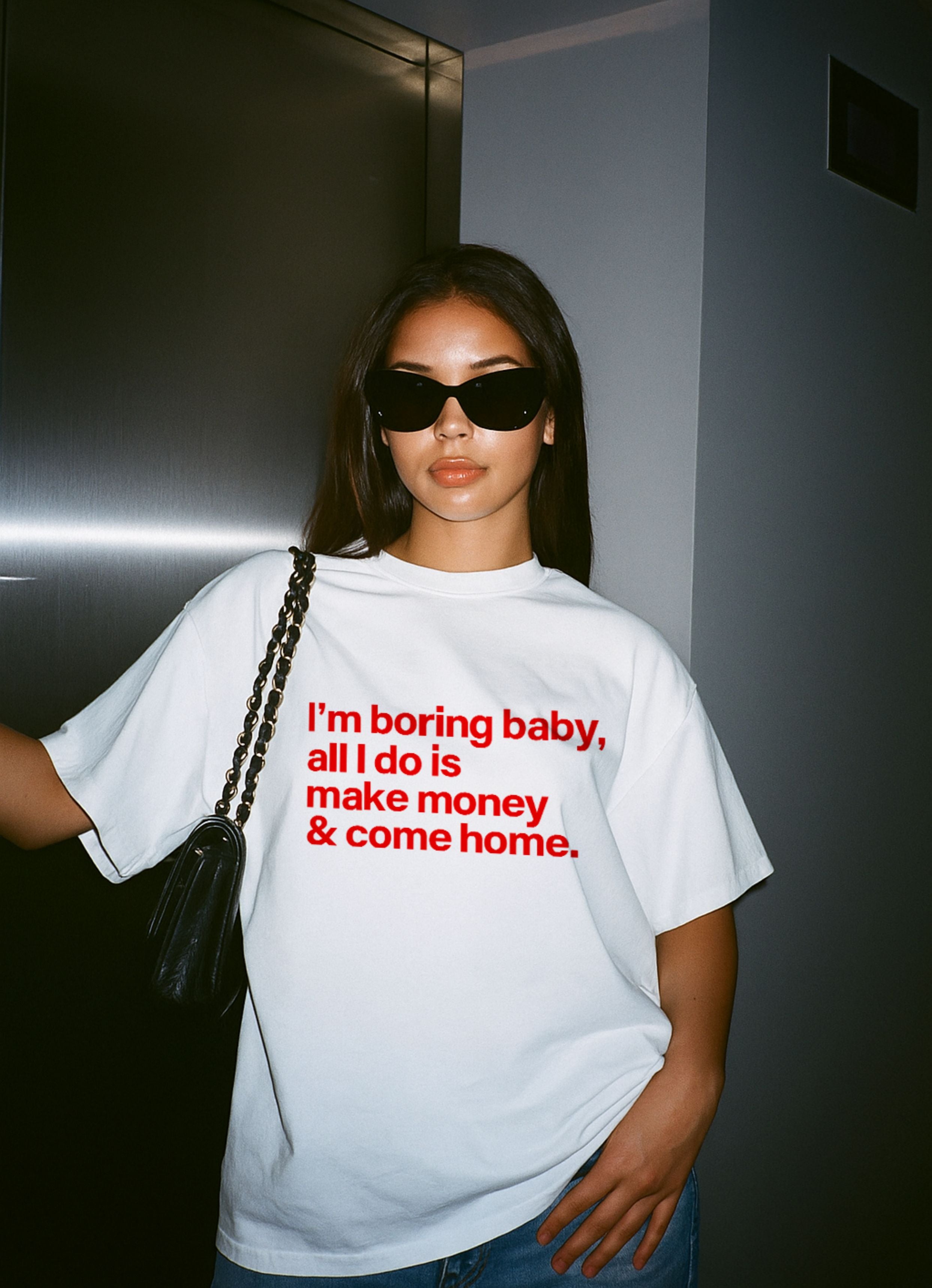 I'm Bored Baby Oversized Tshirt