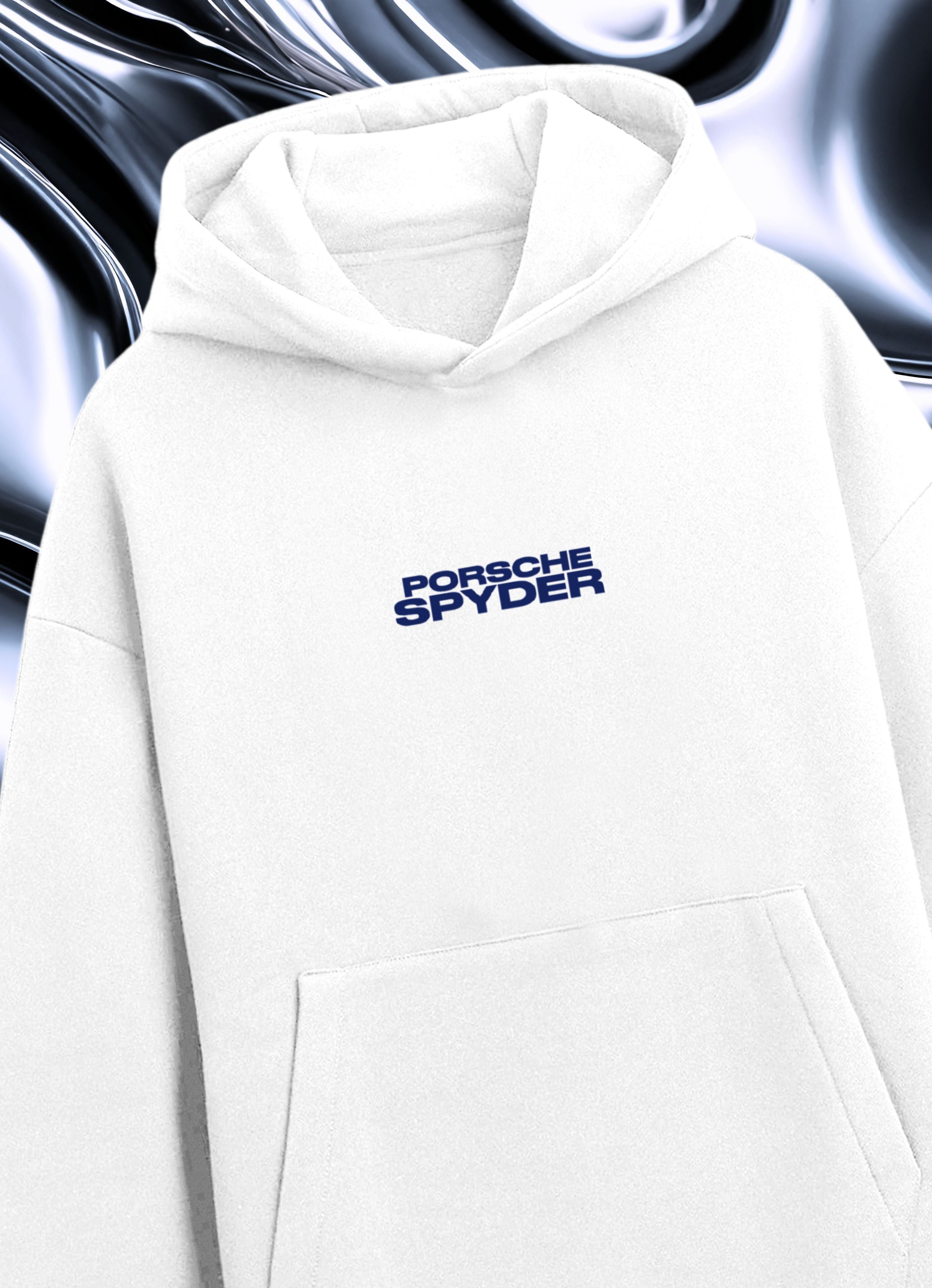 Porsche Spyder F&B White Hoodie