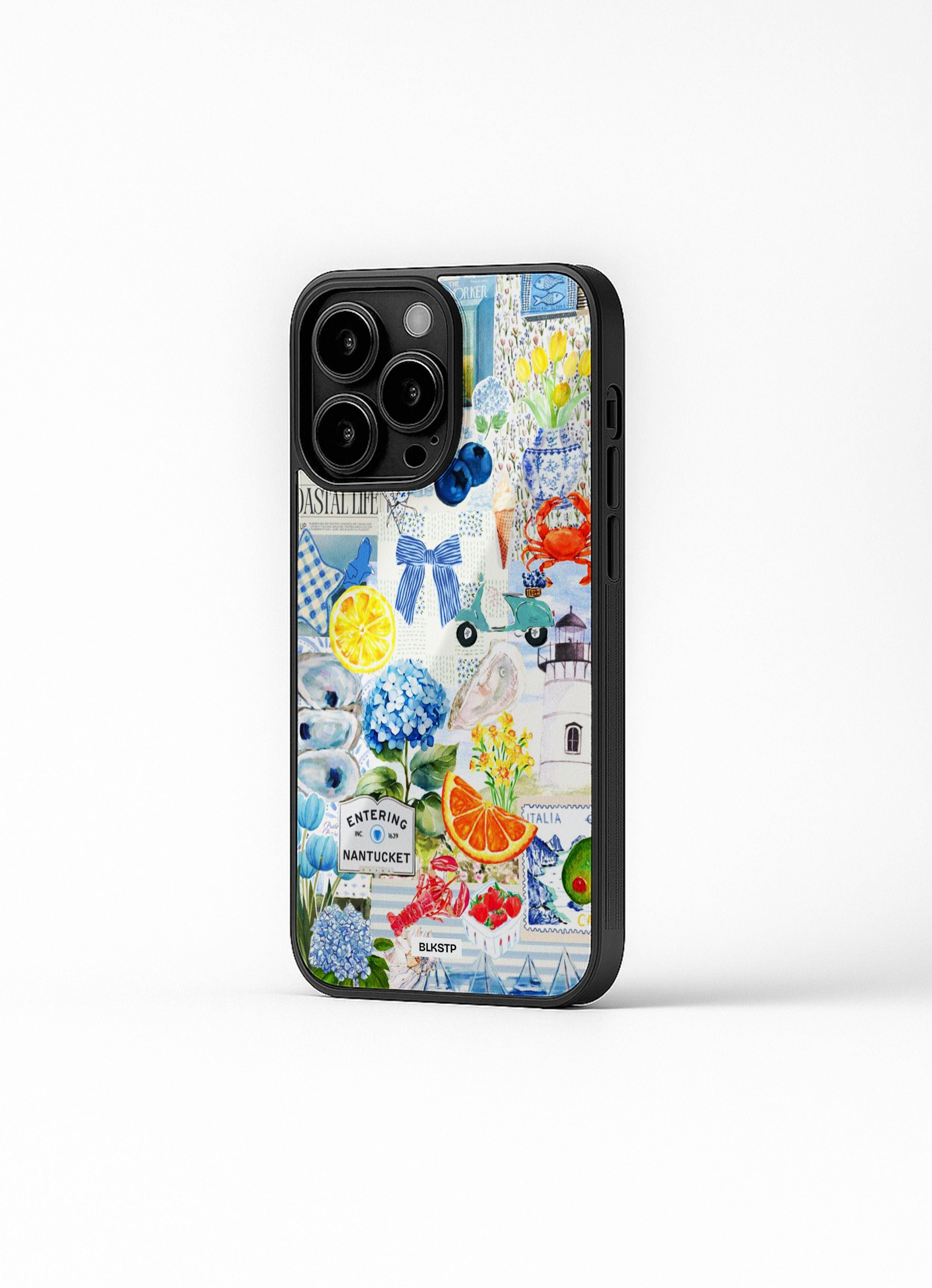 Blue Summer iPhone case