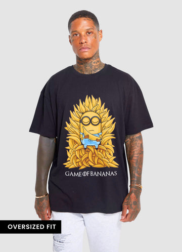 Minion Games Of Banana Oversized Unisex Tshirt
