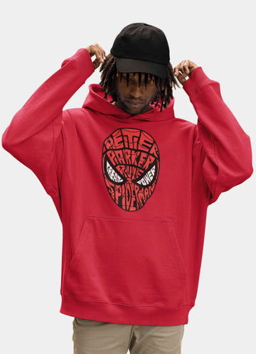 Spiderman Mask Unisex Hoodie