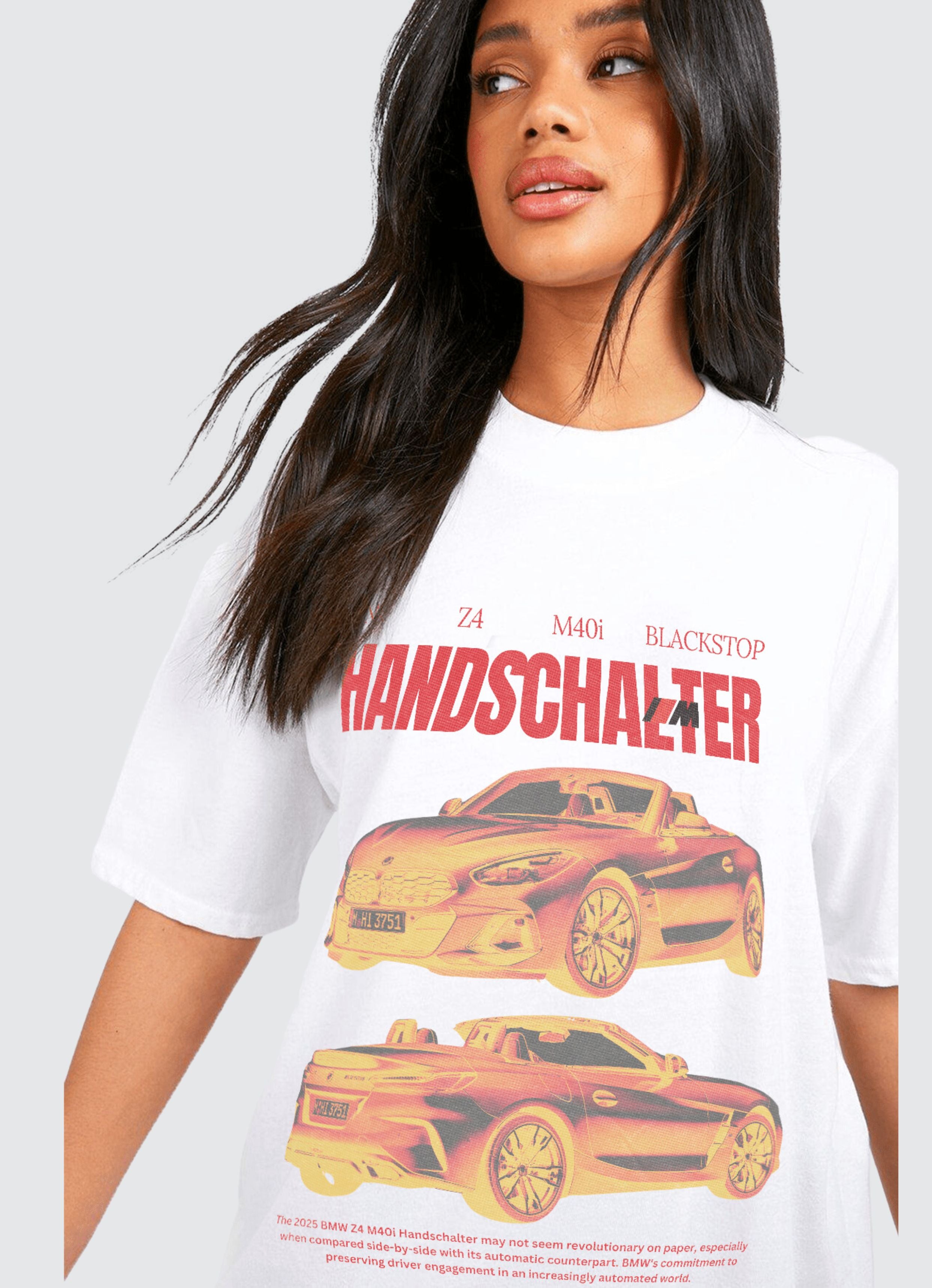 Bmw Handschalter V2 Oversized T-shirt