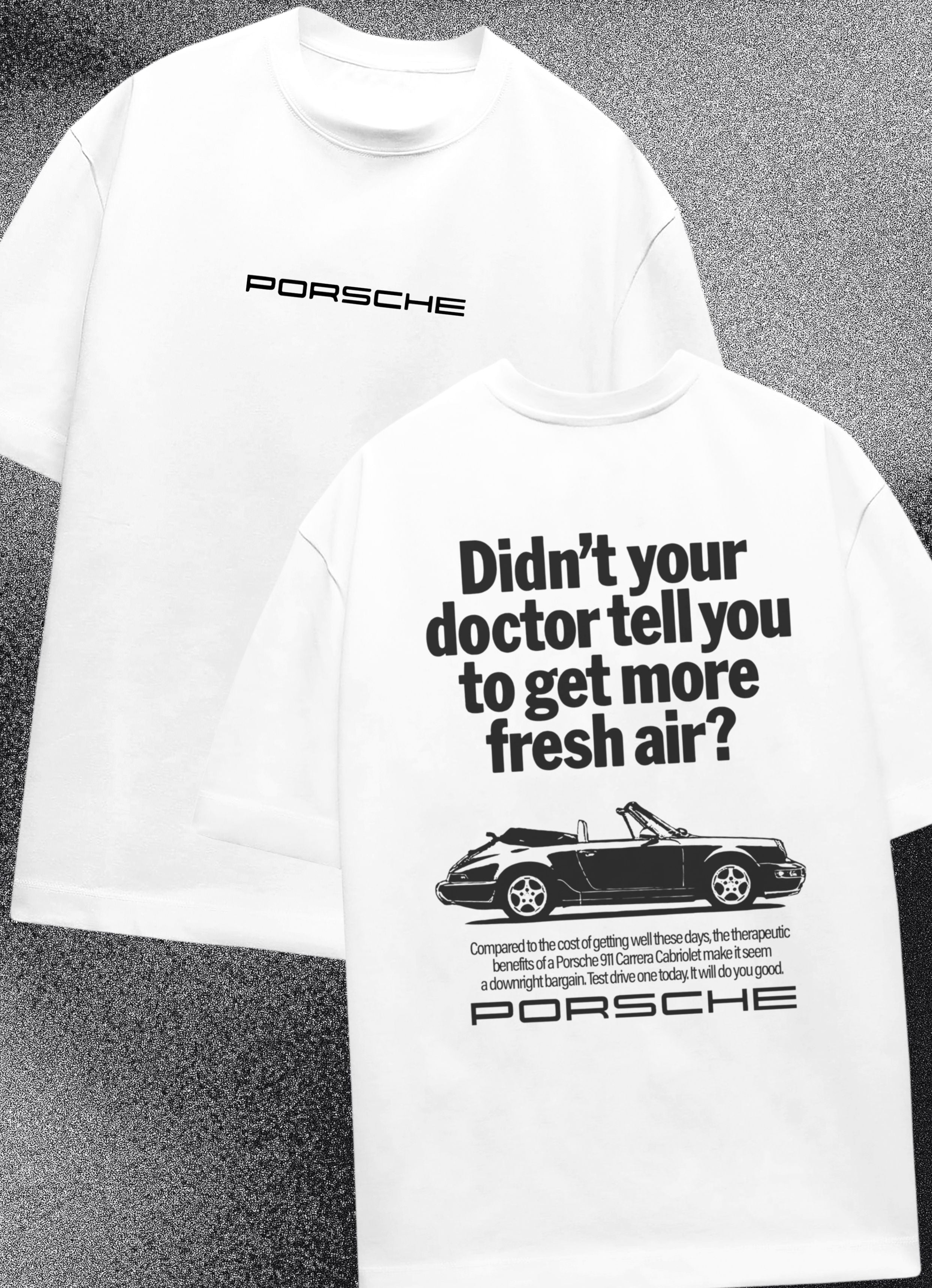 Doctor Porsche F&B Oversized Tshirt