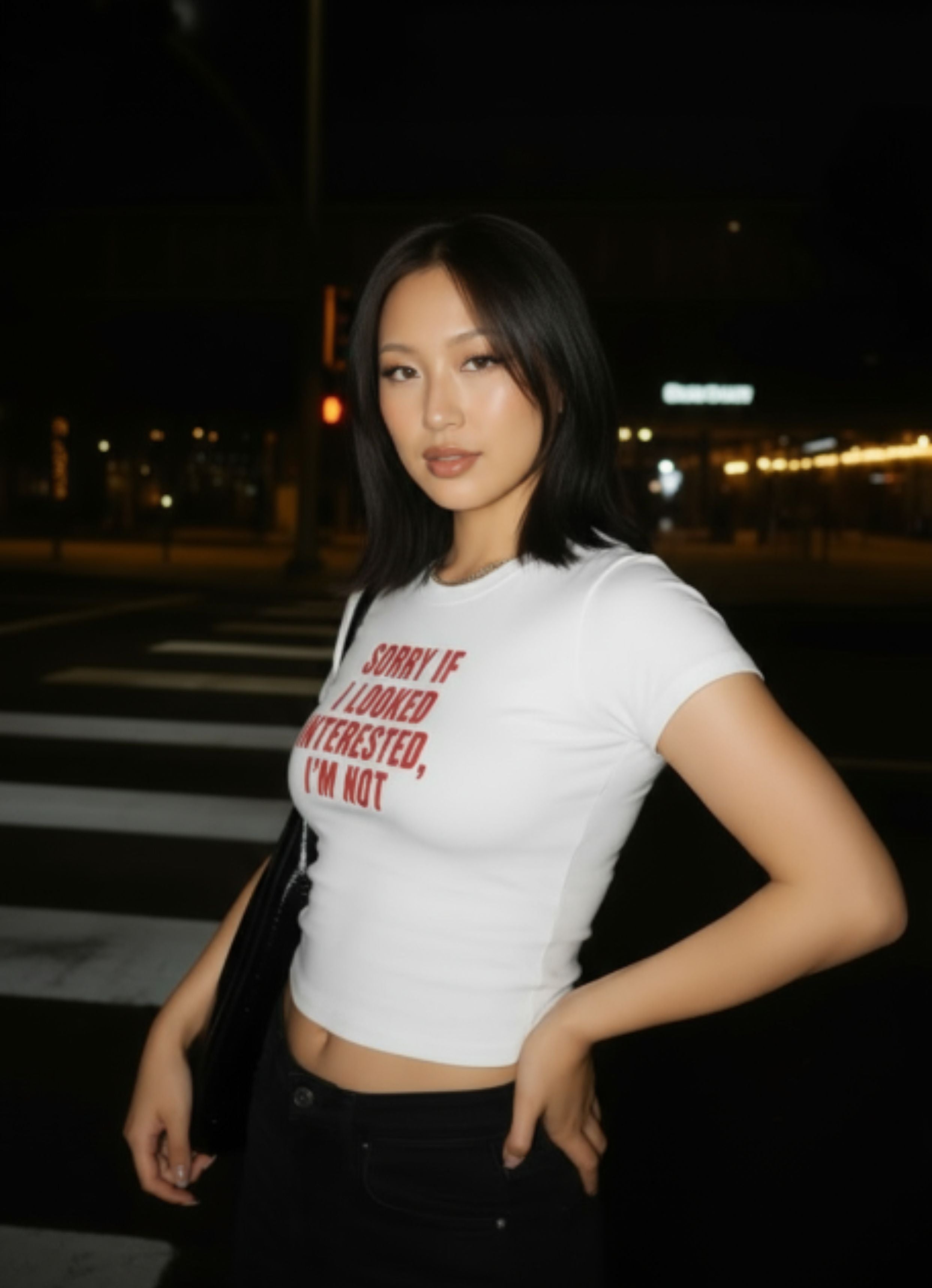 Sorry If I Looked Baby Tee